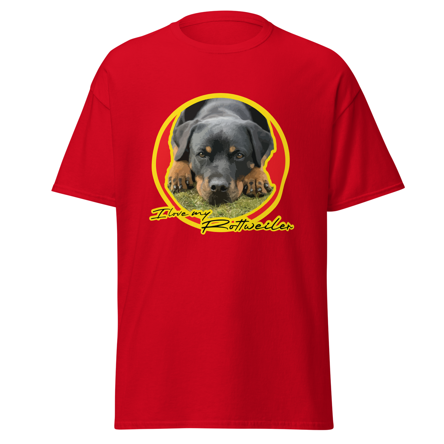 ${Rottweiler Unisex t-shirt} ${Pet Lovers Rottweiler Unisex t-shirt} ${xadaprints.com} ${XADA PRINTS}