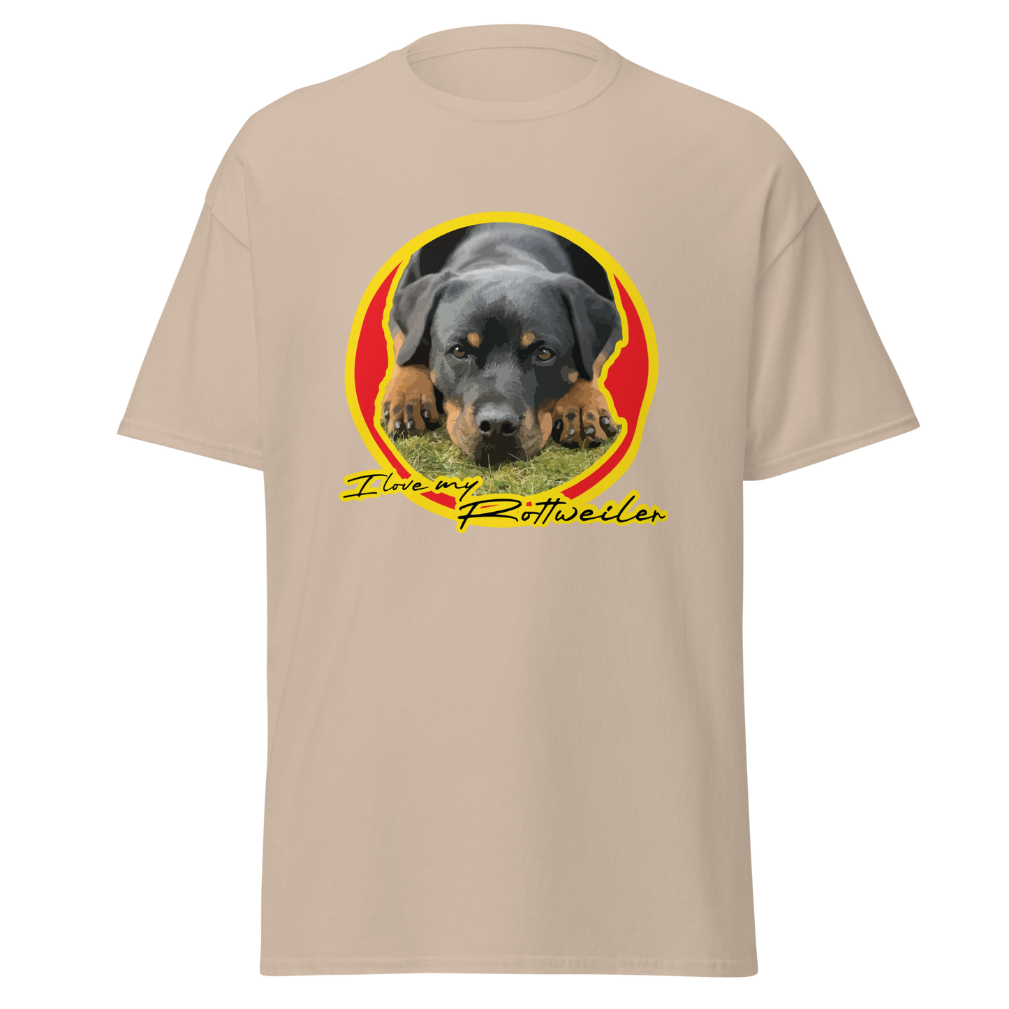 ${Rottweiler Unisex t-shirt} ${Pet Lovers Rottweiler Unisex t-shirt} ${xadaprints.com} ${XADA PRINTS}