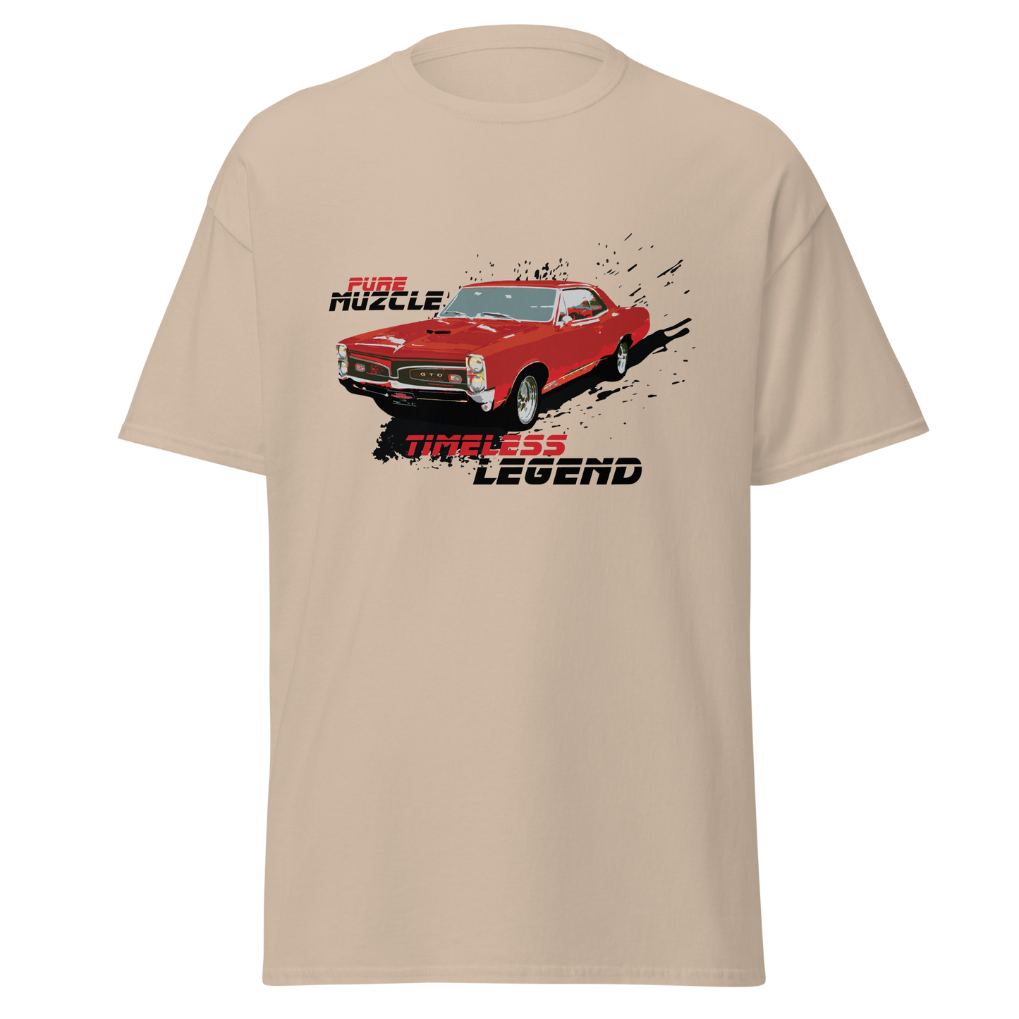 ${Pontiac GTO Unisex t-shirt} ${Muscle Car Pontiac GTO Unisex t-shirt} ${xadaprints.com} ${XADA PRINTS}