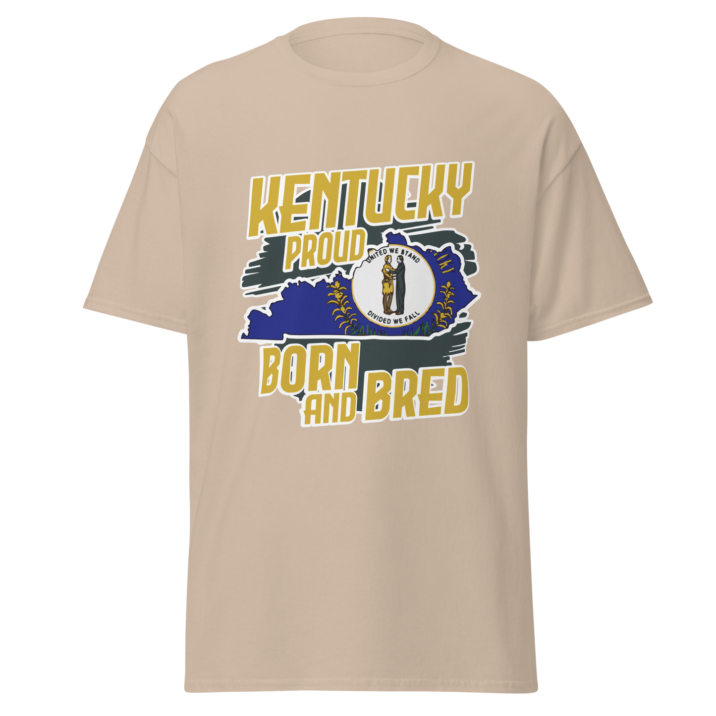 ${Kentucky State - Unisex t-shirt} ${USA Love Kentucky State Unisex t-shirt} ${xadaprints.com} ${XADA PRINTS}