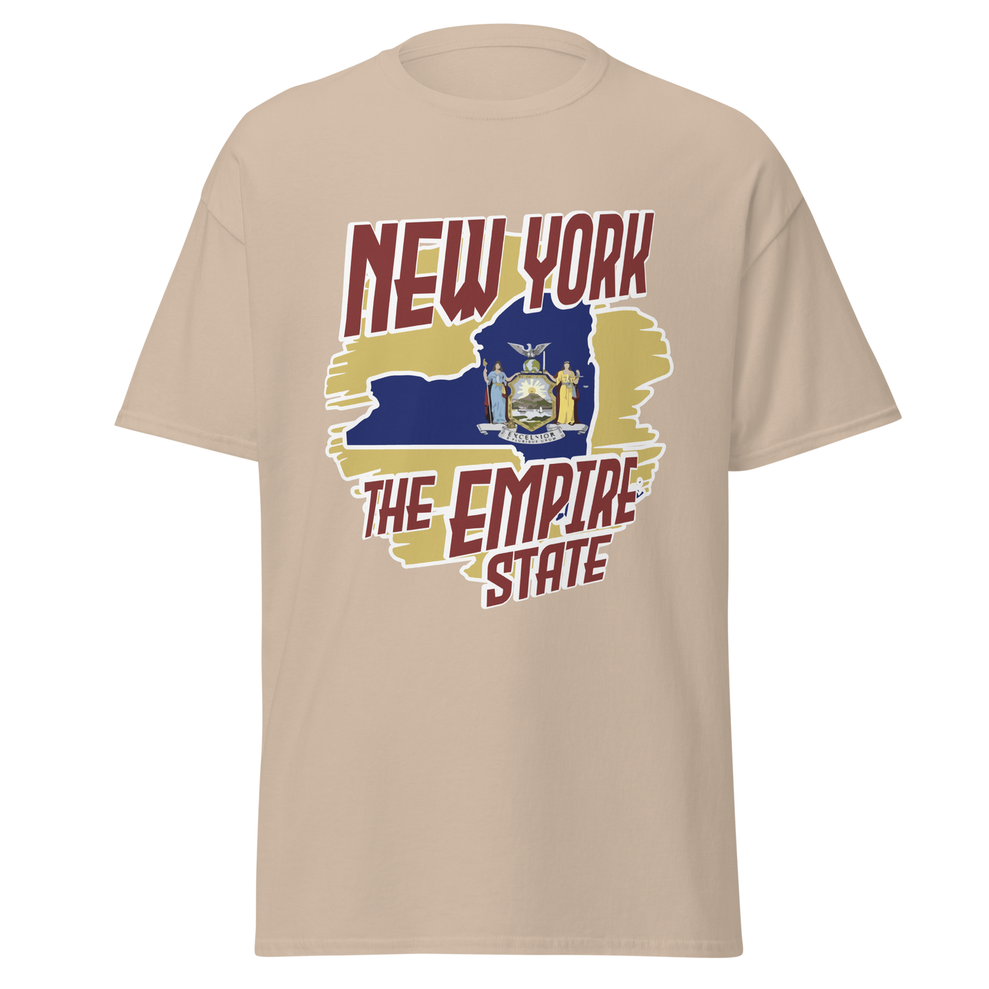 ${New York State - Unisex t-shirt} ${USA Love New York State Unisex t-shirt} ${xadaprints.com} ${XADA PRINTS}