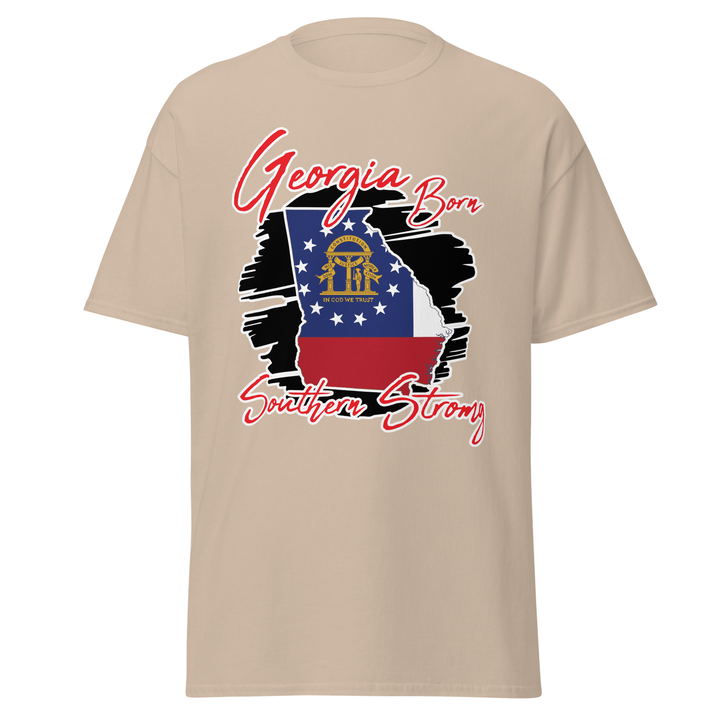 ${Georgia State - Unisex t-shirt} ${USA Love Georgia State Unisex t-shirt} ${xadaprints.com} ${XADA PRINTS}