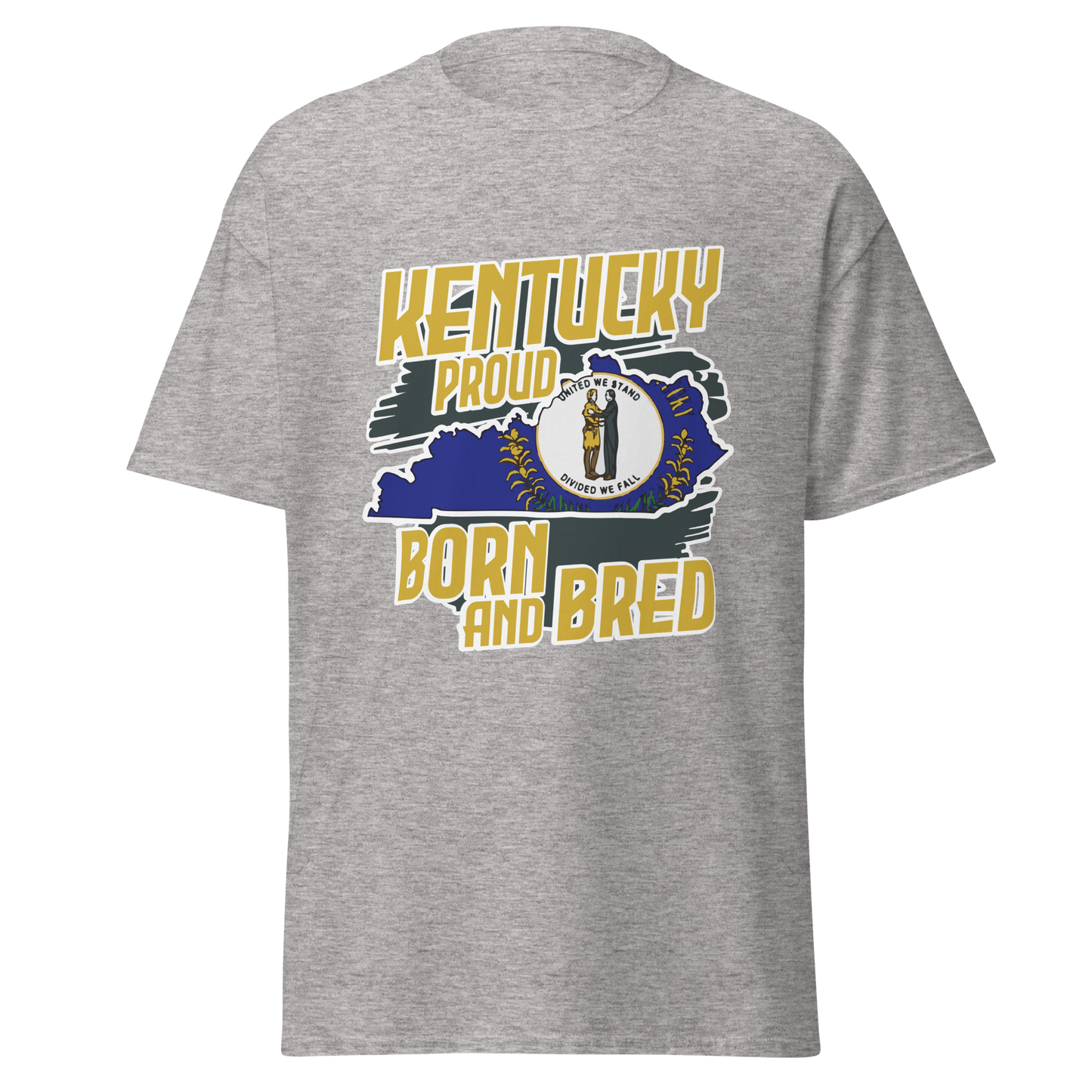 ${Kentucky State - Unisex t-shirt} ${USA Love Kentucky State Unisex t-shirt} ${xadaprints.com} ${XADA PRINTS}