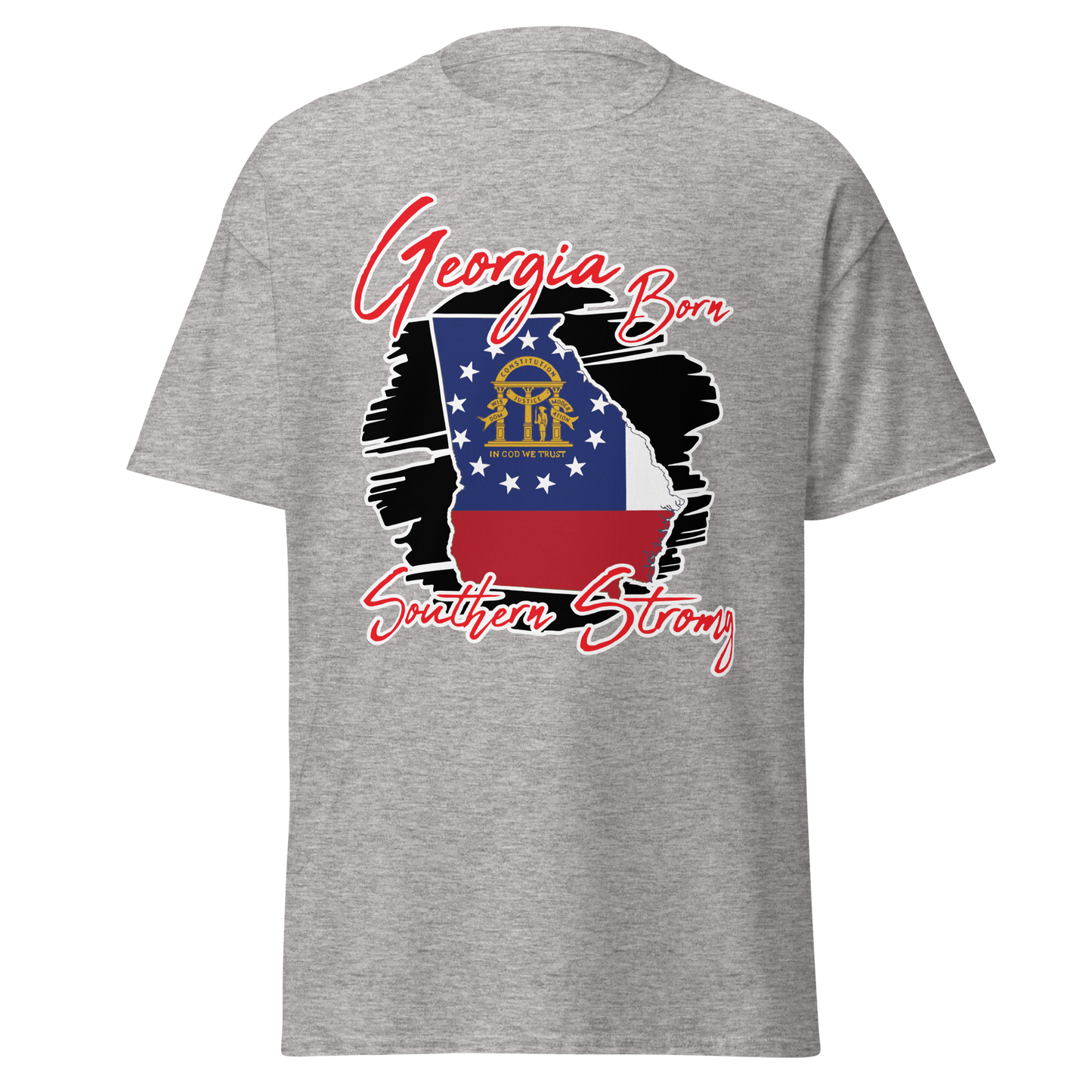 ${Georgia State - Unisex t-shirt} ${USA Love Georgia State Unisex t-shirt} ${xadaprints.com} ${XADA PRINTS}