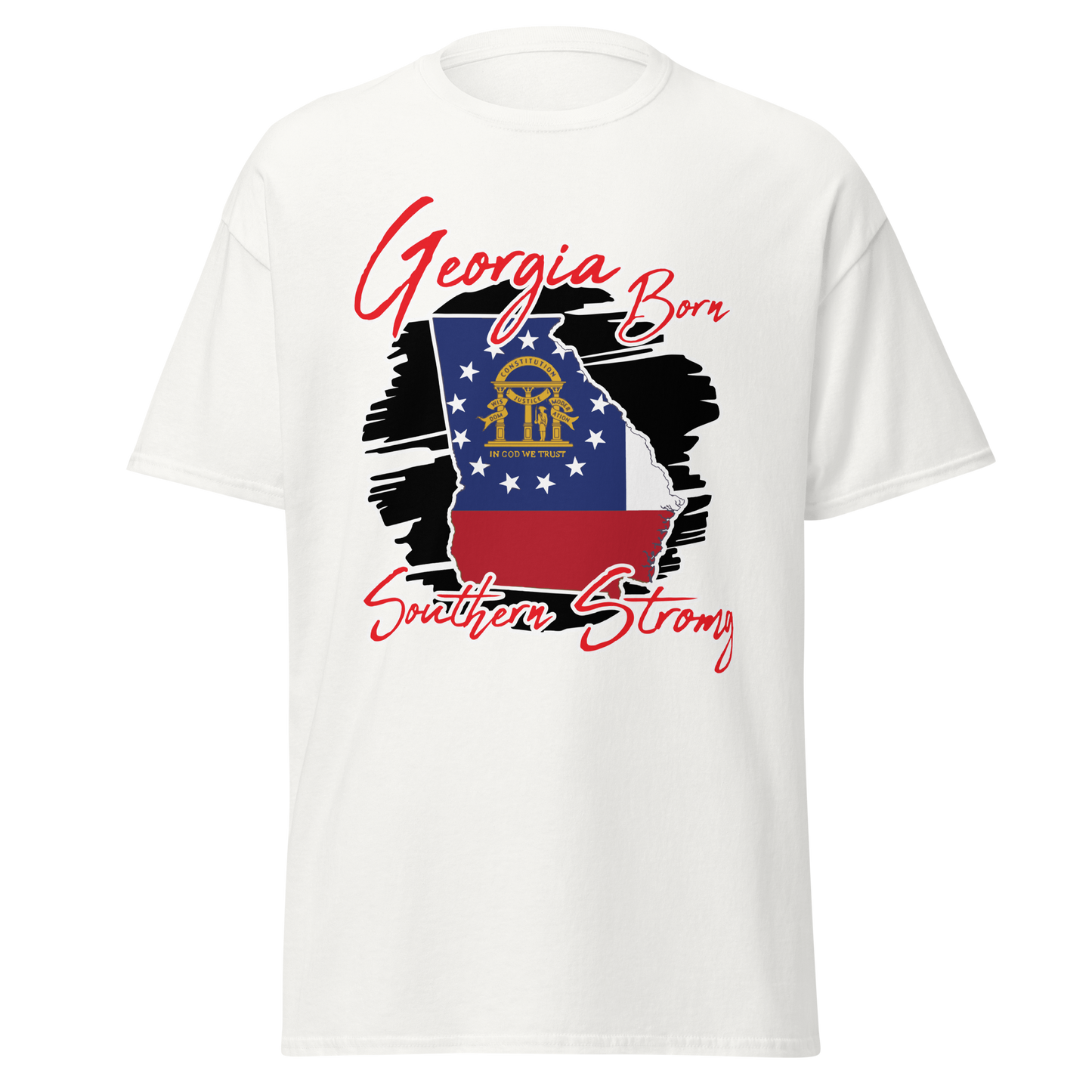 ${Georgia State - Unisex t-shirt} ${USA Love Georgia State Unisex t-shirt} ${xadaprints.com} ${XADA PRINTS}