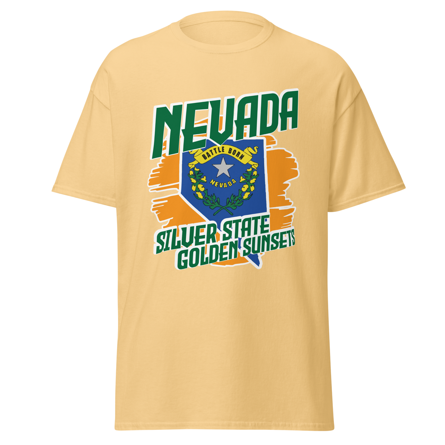${Nevada State - Unisex t-shirt} ${USA Love Nevada State Unisex t-shirt} ${xadaprints.com} ${XADA PRINTS}