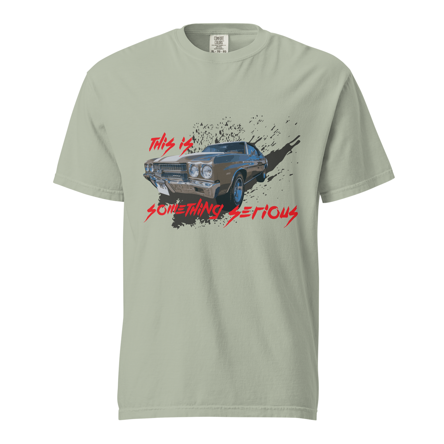 ${Chevy Chevelle (Heavyweight t-shirt)} ${Muscle Car Chevy Chevelle Unisex (Heavyweight t-shirt)} ${xadaprints.com} ${XADA PRINTS}