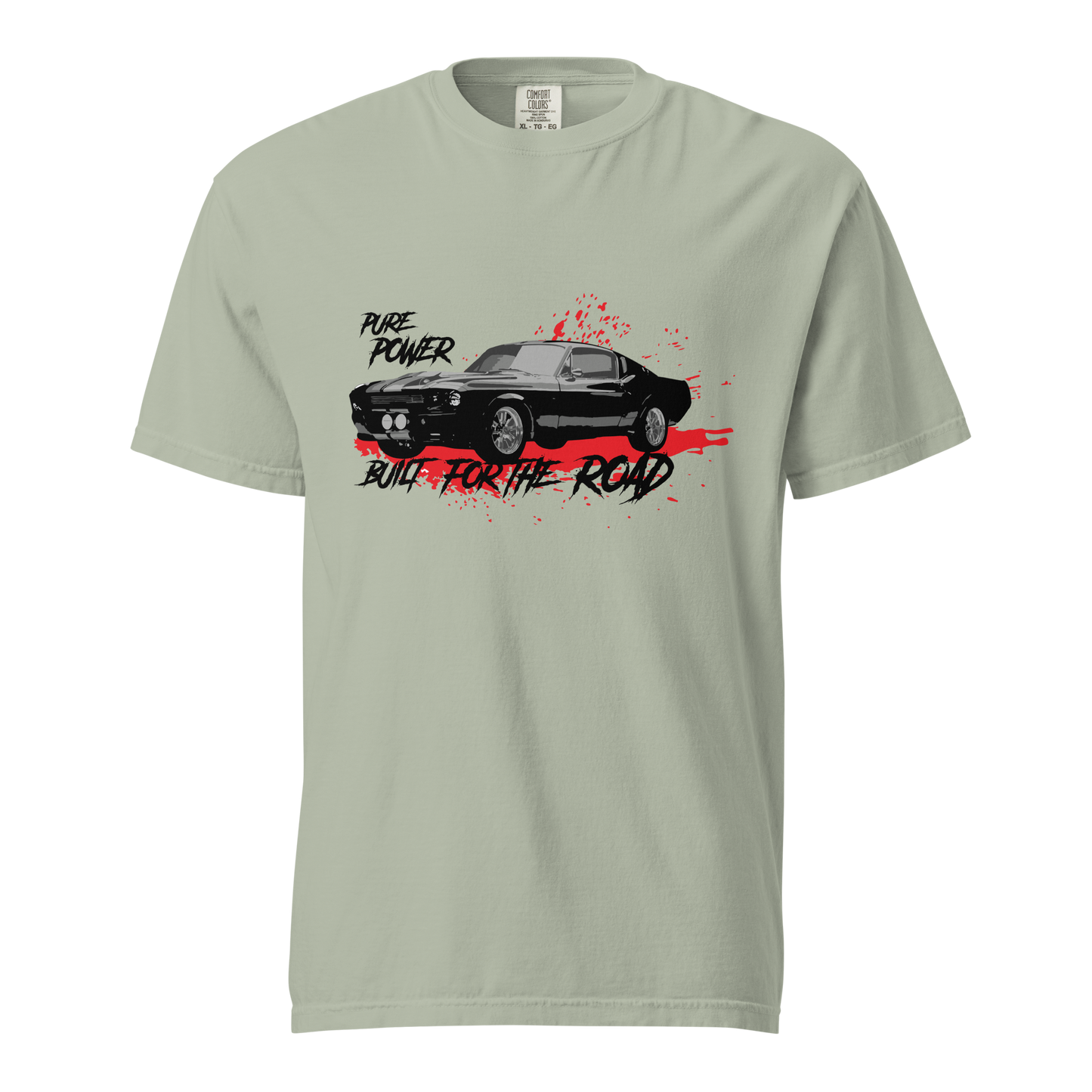 ${Ford Mustang (Heavyweight t-shirt)} ${Muscle Car Ford Mustang Unisex (Heavyweight t-shirt)} ${xadaprints.com} ${XADA PRINTS}