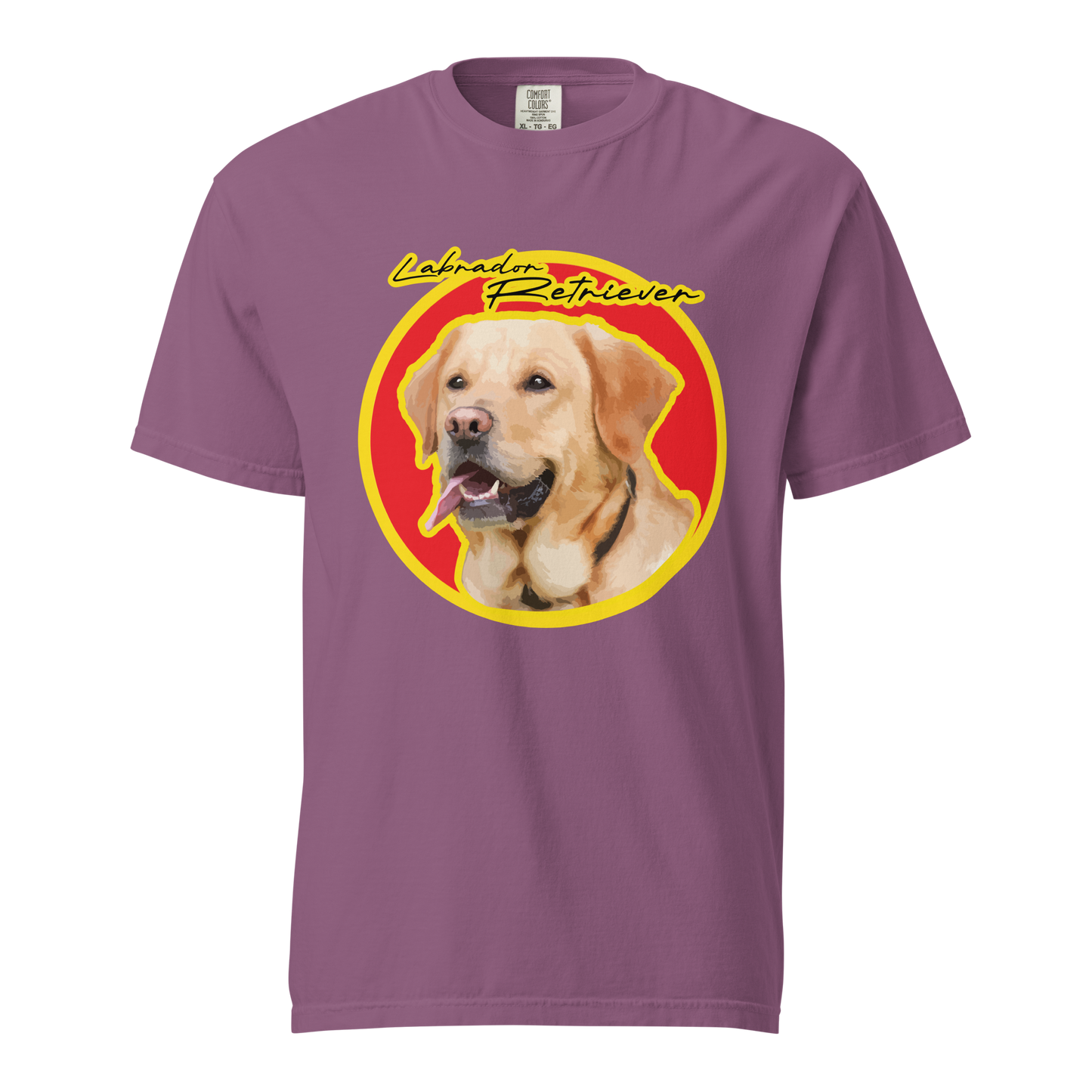 ${Labrador Retriever (Heavyweight t-shirt)} ${Pet Lovers Labrador Retriever Unisex (Heavyweight t-shirt)} ${xadaprints.com} ${XADA PRINTS}