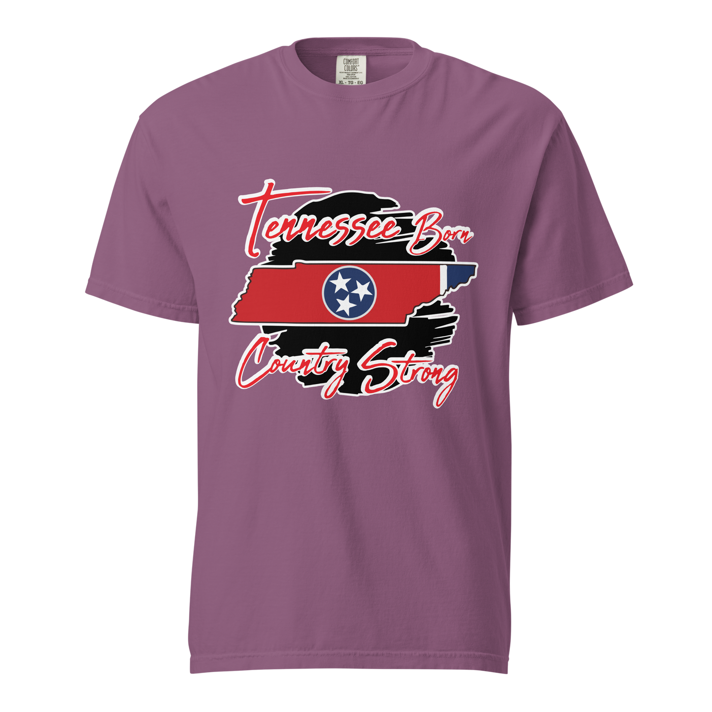 ${Tennessee State (Heavyweight t-shirt)} ${USA Love Tennessee State Unisex Garment-dyed t-shirt} ${xadaprints.com} ${XADA PRINTS