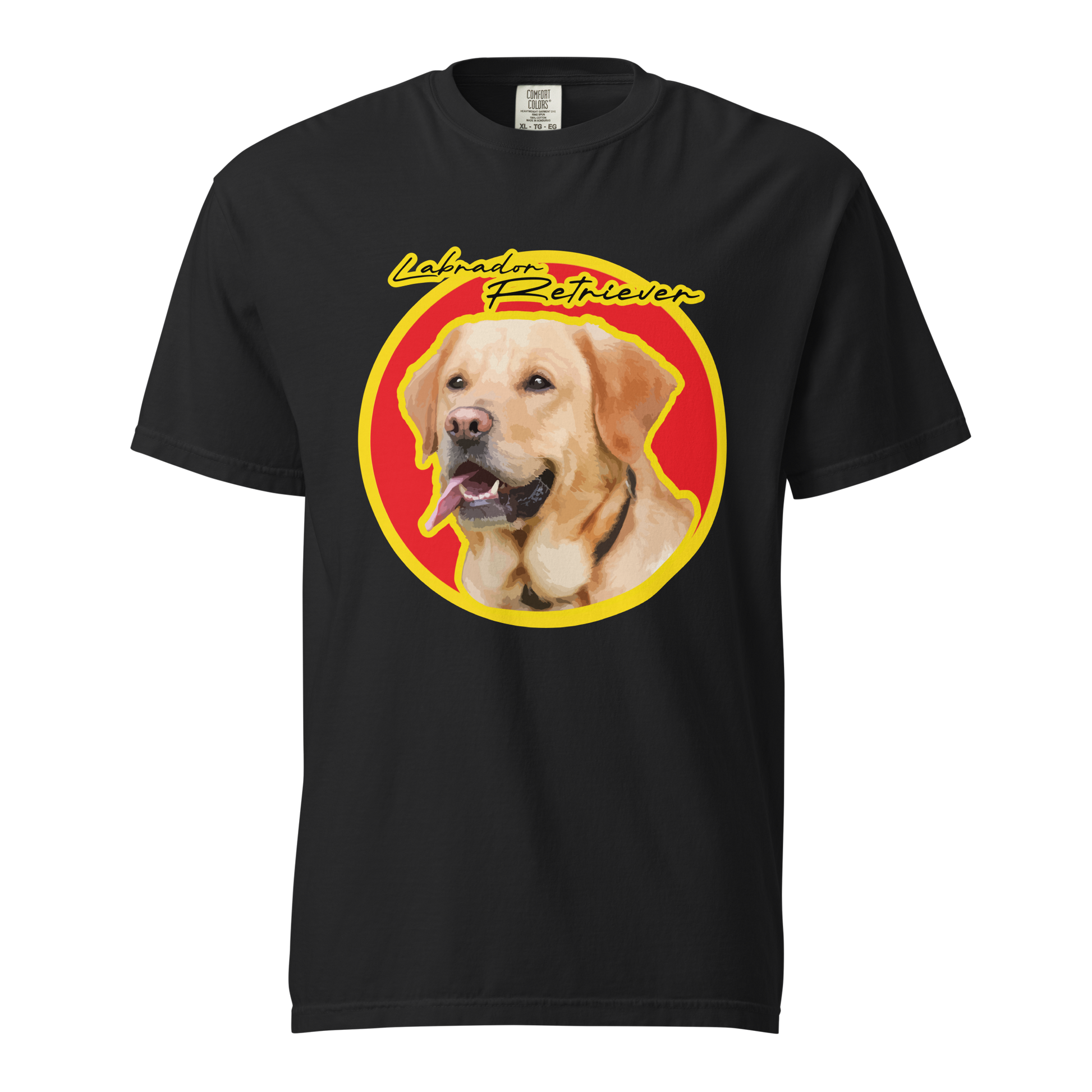 ${Labrador Retriever (Heavyweight t-shirt)} ${Pet Lovers Labrador Retriever Unisex (Heavyweight t-shirt)} ${xadaprints.com} ${XADA PRINTS}