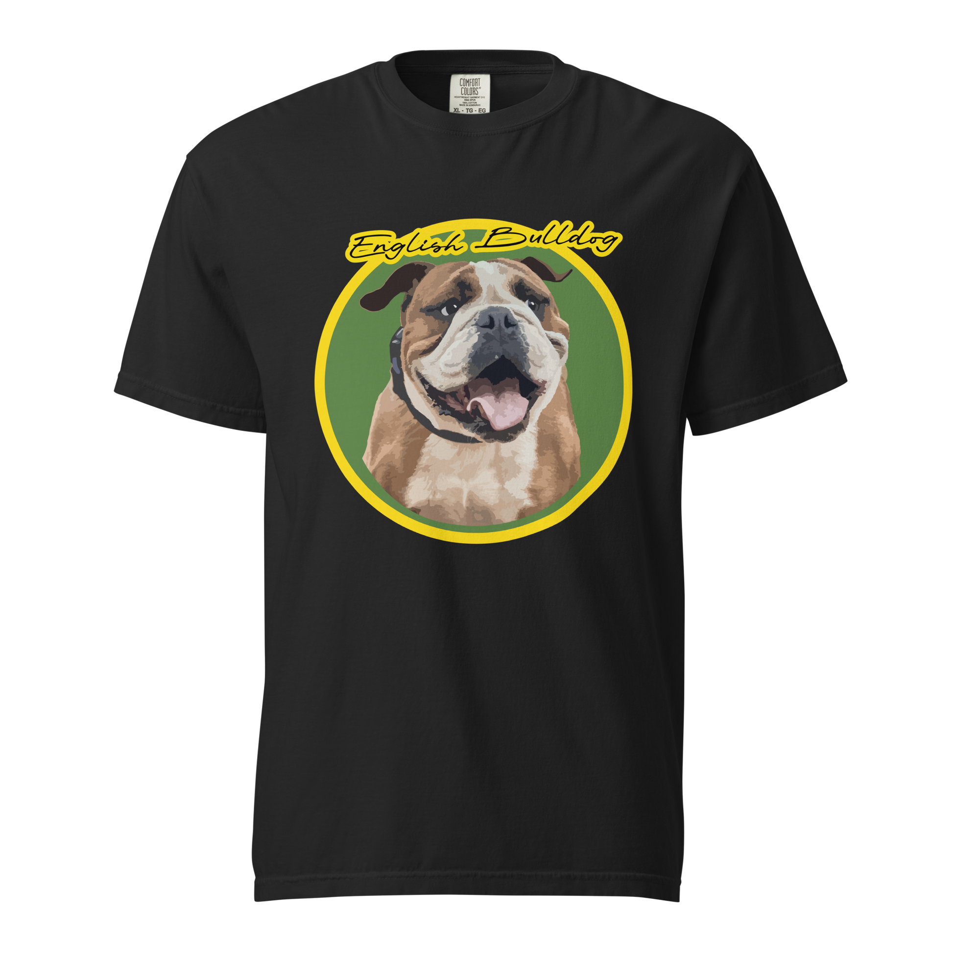 ${Bulldog (Heavyweight t-shirt)} ${Pet Lovers Bulldog Unisex (Heavyweight t-shirt)} ${xadaprints.com} ${XADA PRINTS}
