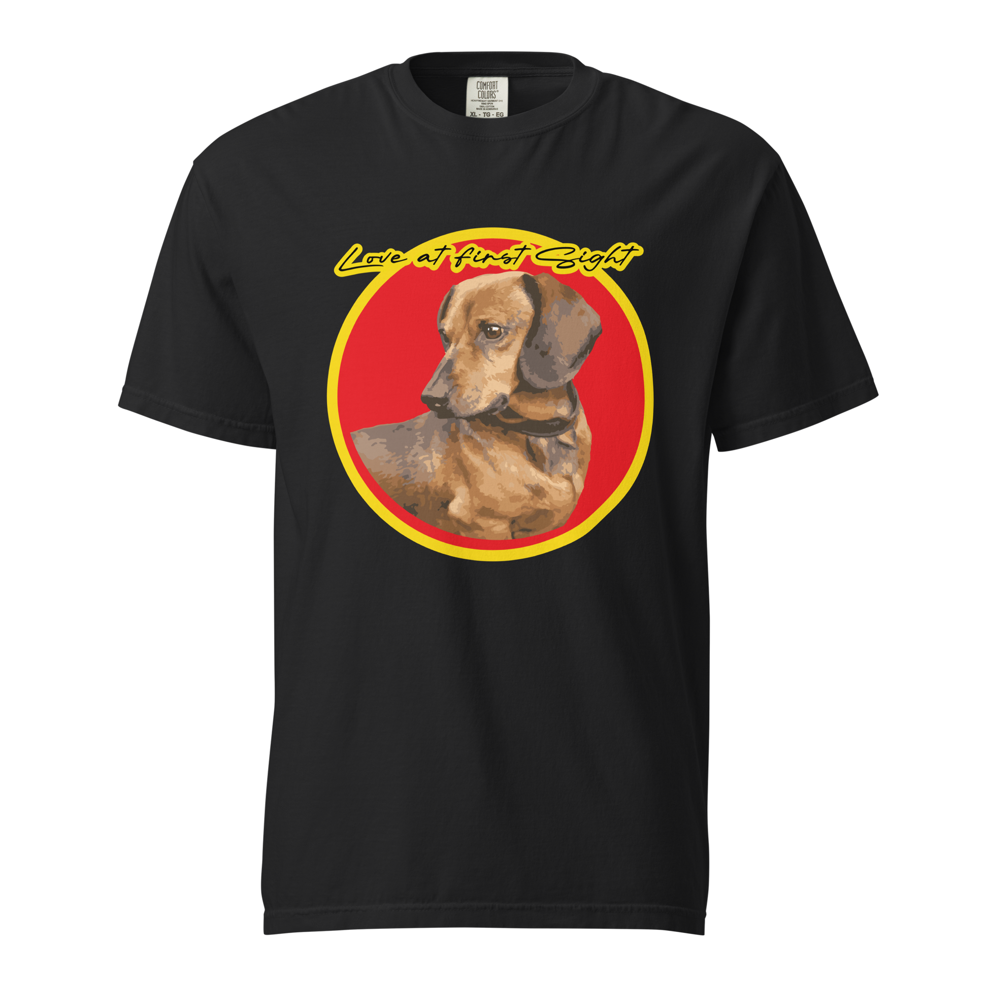 ${Dachshund (Heavyweight t-shirt)} ${Pet Lovers Dachshund Unisex (Heavyweight t-shirt)} ${xadaprints.com} ${XADA PRINTS}