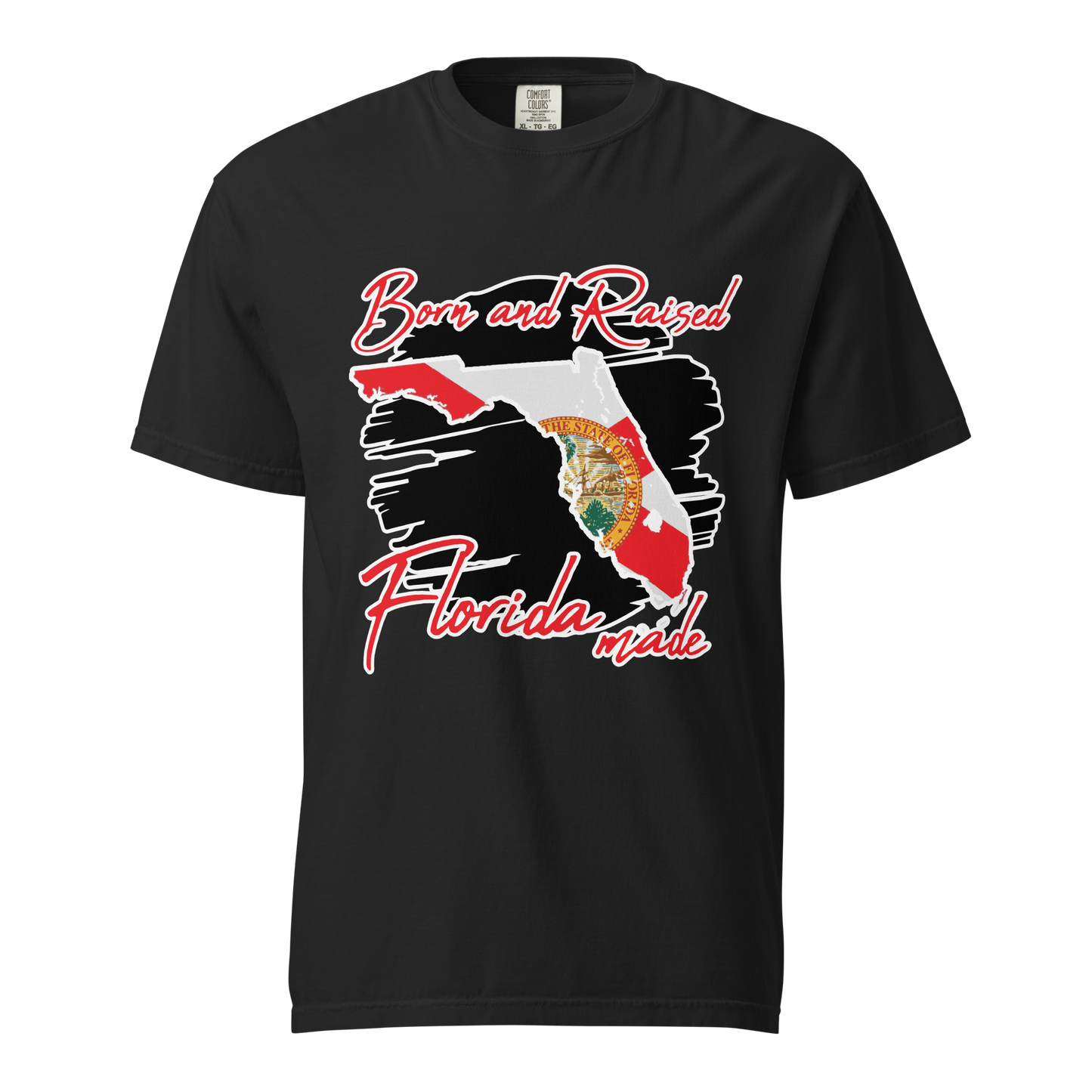 ${Florida State (Heavyweight t-shirt)} ${USA Love Florida State Unisex Garment-dyed t-shirt} ${xadaprints.com} ${XADA PRINTS