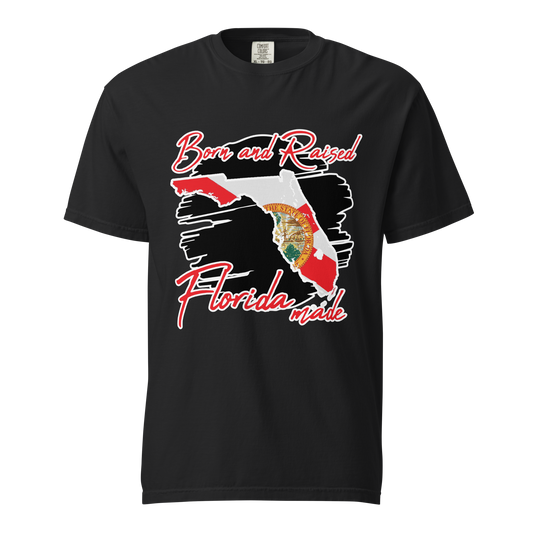 ${Florida State (Heavyweight t-shirt)} ${USA Love Florida State Unisex Garment-dyed t-shirt} ${xadaprints.com} ${XADA PRINTS