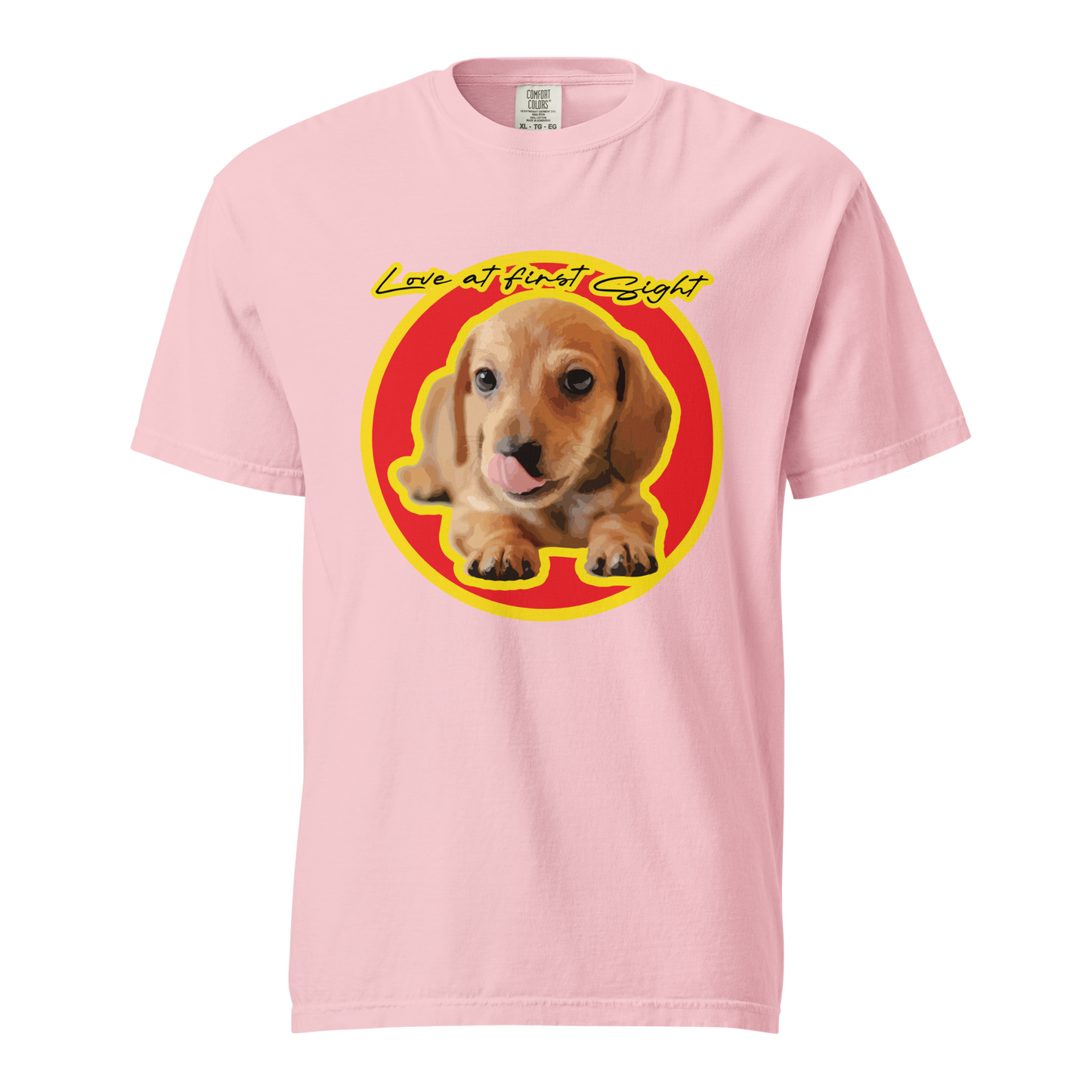 ${Dachshund (Heavyweight t-shirt)} ${Dachshund Unisex (Heavyweight t-shirt)} ${xadaprints.com} ${XADA PRINTS}