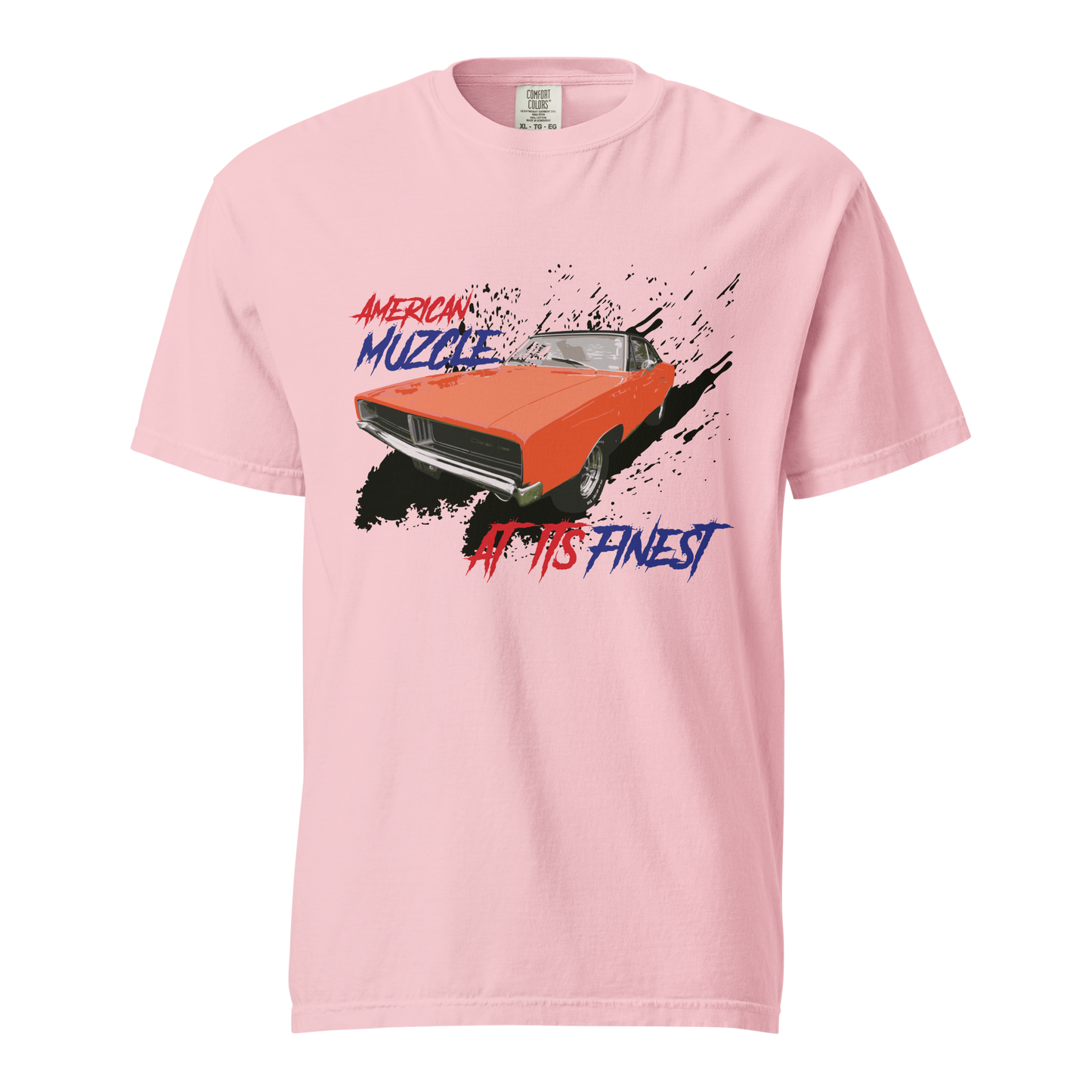 ${Dodge Charger (Heavyweight t-shirt)} ${Muscle Car Dodge Charger Unisex (Heavyweight t-shirt)} ${xadaprints.com} ${XADA PRINTS}