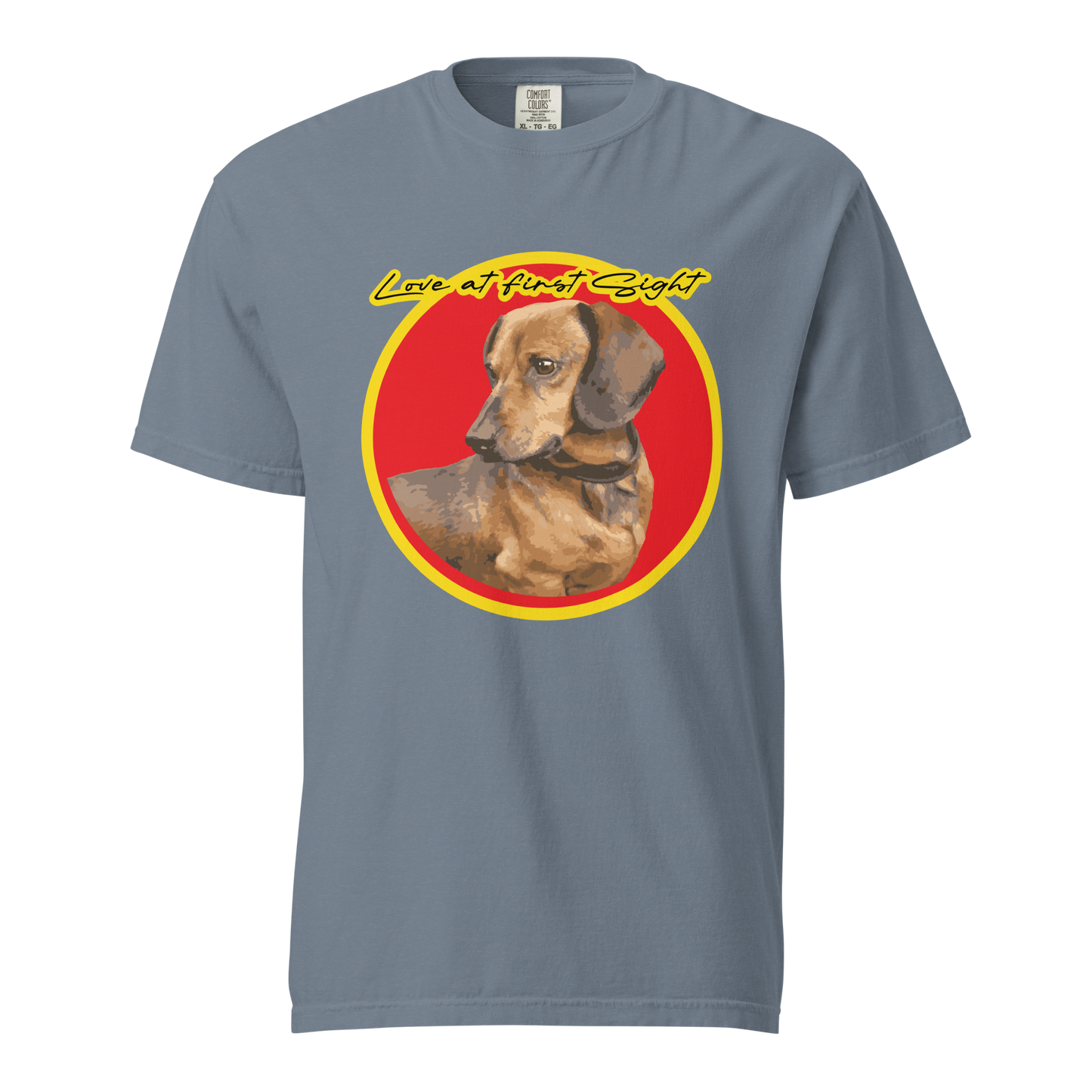 ${Dachshund (Heavyweight t-shirt)} ${Pet Lovers Dachshund Unisex (Heavyweight t-shirt)} ${xadaprints.com} ${XADA PRINTS}