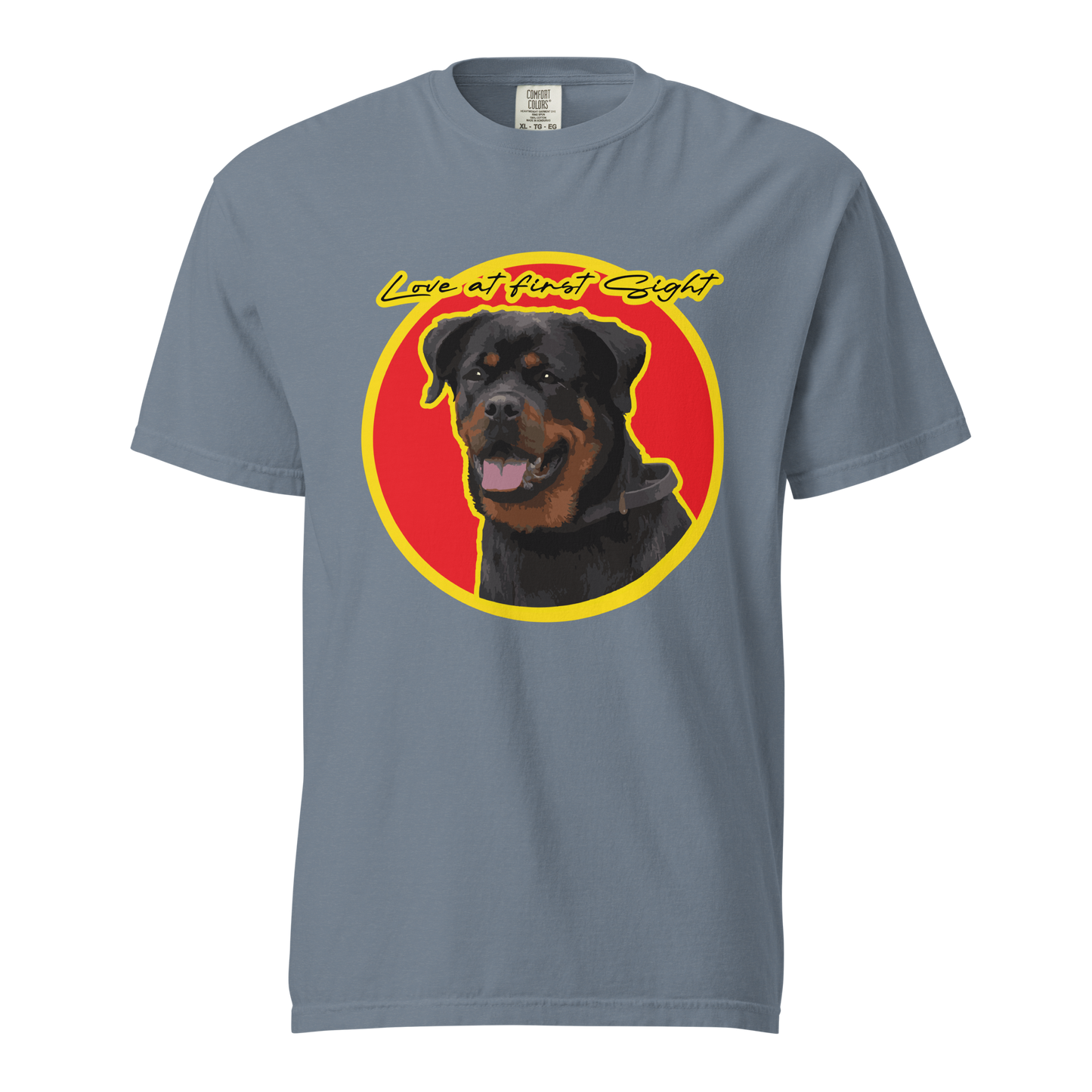 ${Rottweiler (Heavyweight t-shirt)} ${Pet Lovers Rottweiler Unisex (Heavyweight t-shirt)} ${xadaprints.com} ${XADA PRINTS}