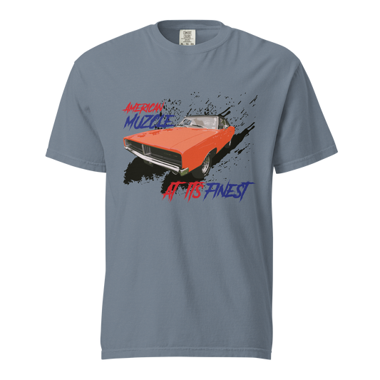 ${Dodge Charger (Heavyweight t-shirt)} ${Muscle Car Dodge Charger Unisex (Heavyweight t-shirt)} ${xadaprints.com} ${XADA PRINTS}