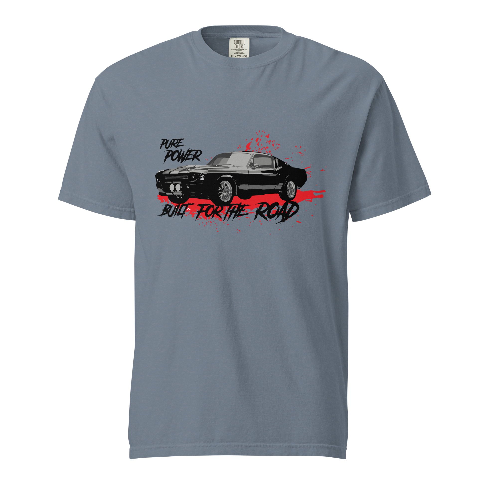 ${Ford Mustang (Heavyweight t-shirt)} ${Muscle Car Ford Mustang Unisex (Heavyweight t-shirt)} ${xadaprints.com} ${XADA PRINTS}