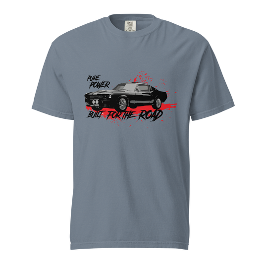 ${Ford Mustang (Heavyweight t-shirt)} ${Muscle Car Ford Mustang Unisex (Heavyweight t-shirt)} ${xadaprints.com} ${XADA PRINTS}