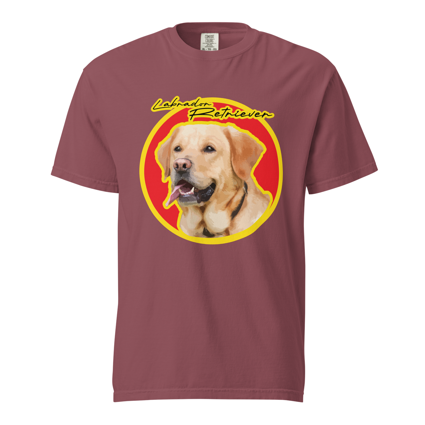 ${Labrador Retriever (Heavyweight t-shirt)} ${Pet Lovers Labrador Retriever Unisex (Heavyweight t-shirt)} ${xadaprints.com} ${XADA PRINTS}