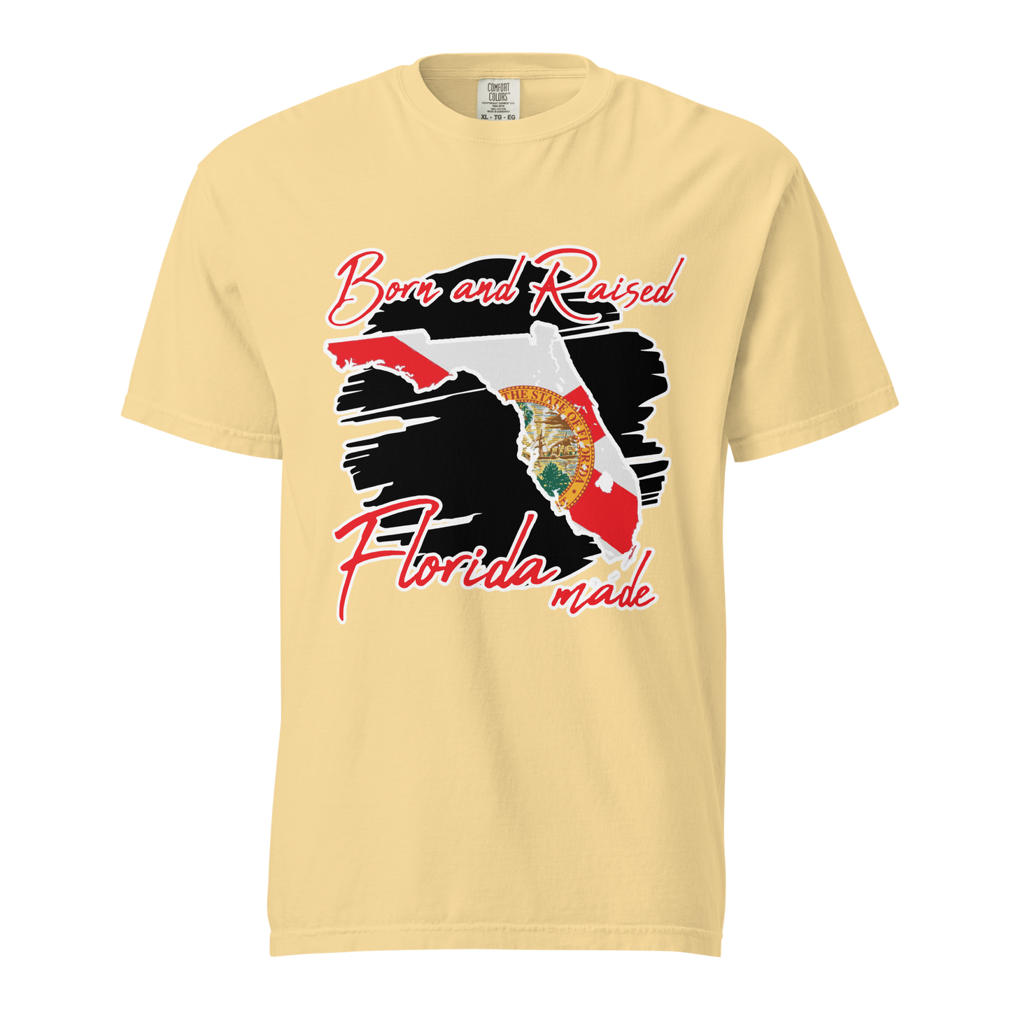 ${Florida State (Heavyweight t-shirt)} ${USA Love Florida State Unisex Garment-dyed t-shirt} ${xadaprints.com} ${XADA PRINTS