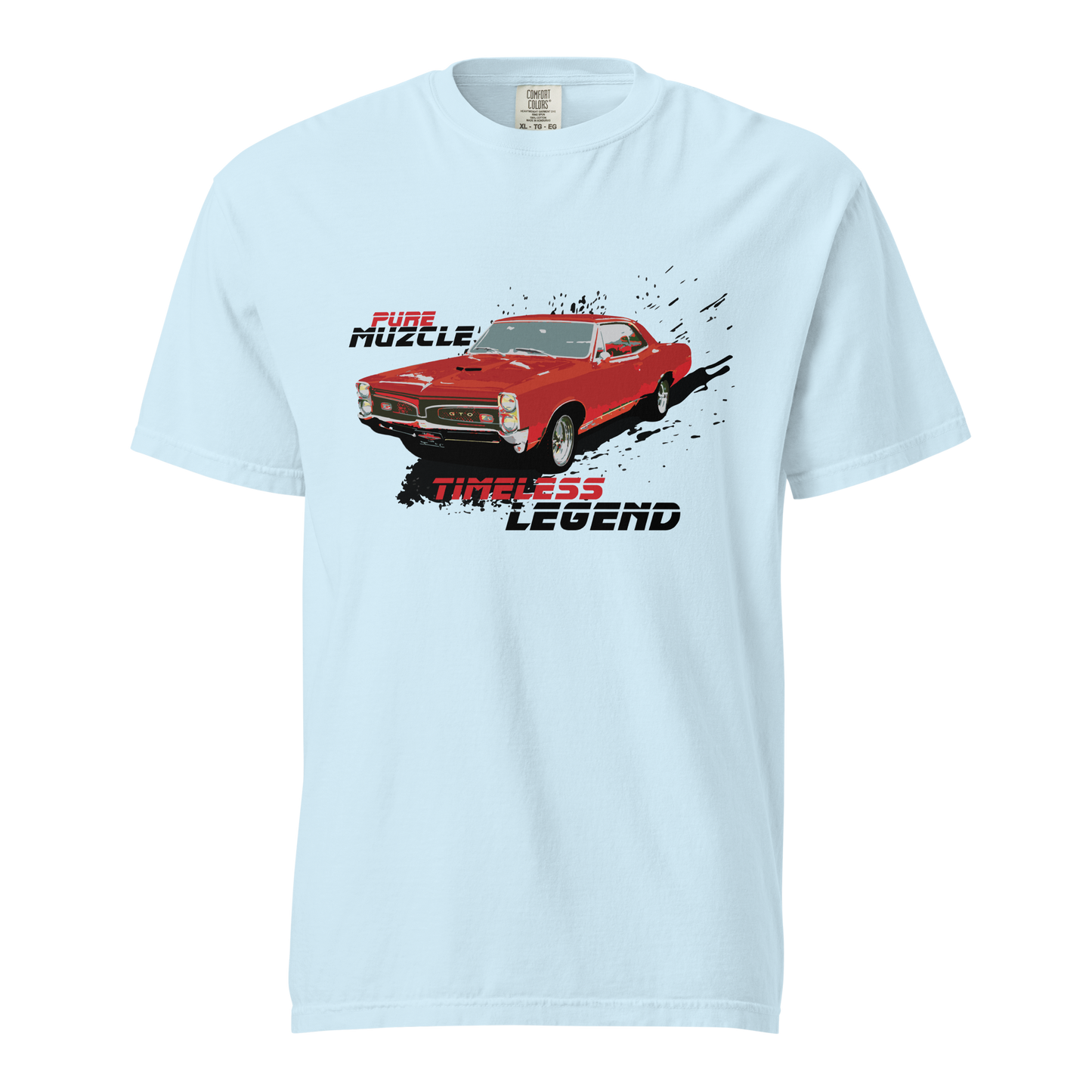 ${Pontiac GTO (Heavyweight t-shirt)} ${Muscle Car Pontiac GTO Unisex (Heavyweight t-shirt)} ${xadaprints.com} ${XADA PRINTS}