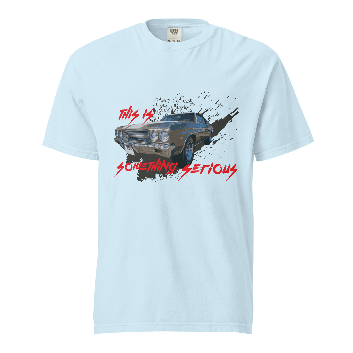 ${Chevy Chevelle (Heavyweight t-shirt)} ${Muscle Car Chevy Chevelle Unisex (Heavyweight t-shirt)} ${xadaprints.com} ${XADA PRINTS}