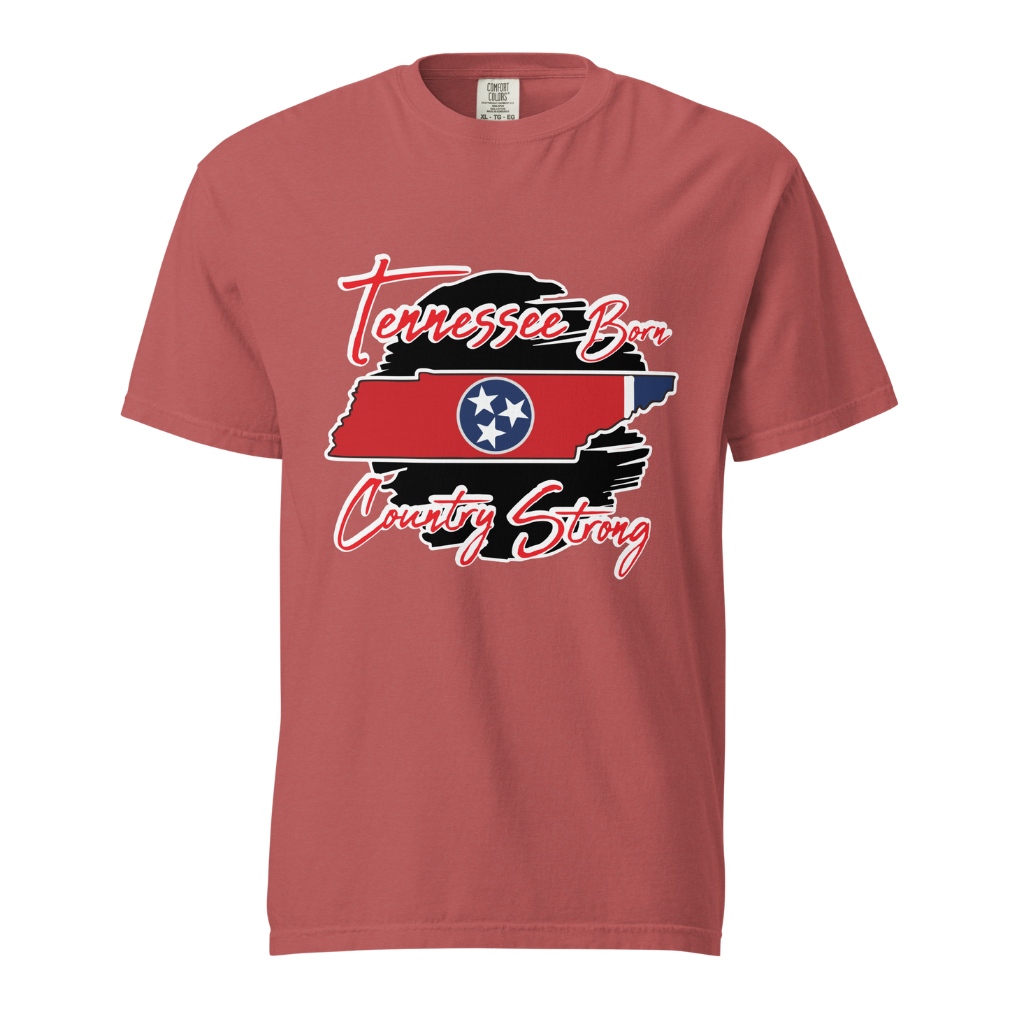 ${Tennessee State (Heavyweight t-shirt)} ${USA Love Tennessee State Unisex Garment-dyed t-shirt} ${xadaprints.com} ${XADA PRINTS