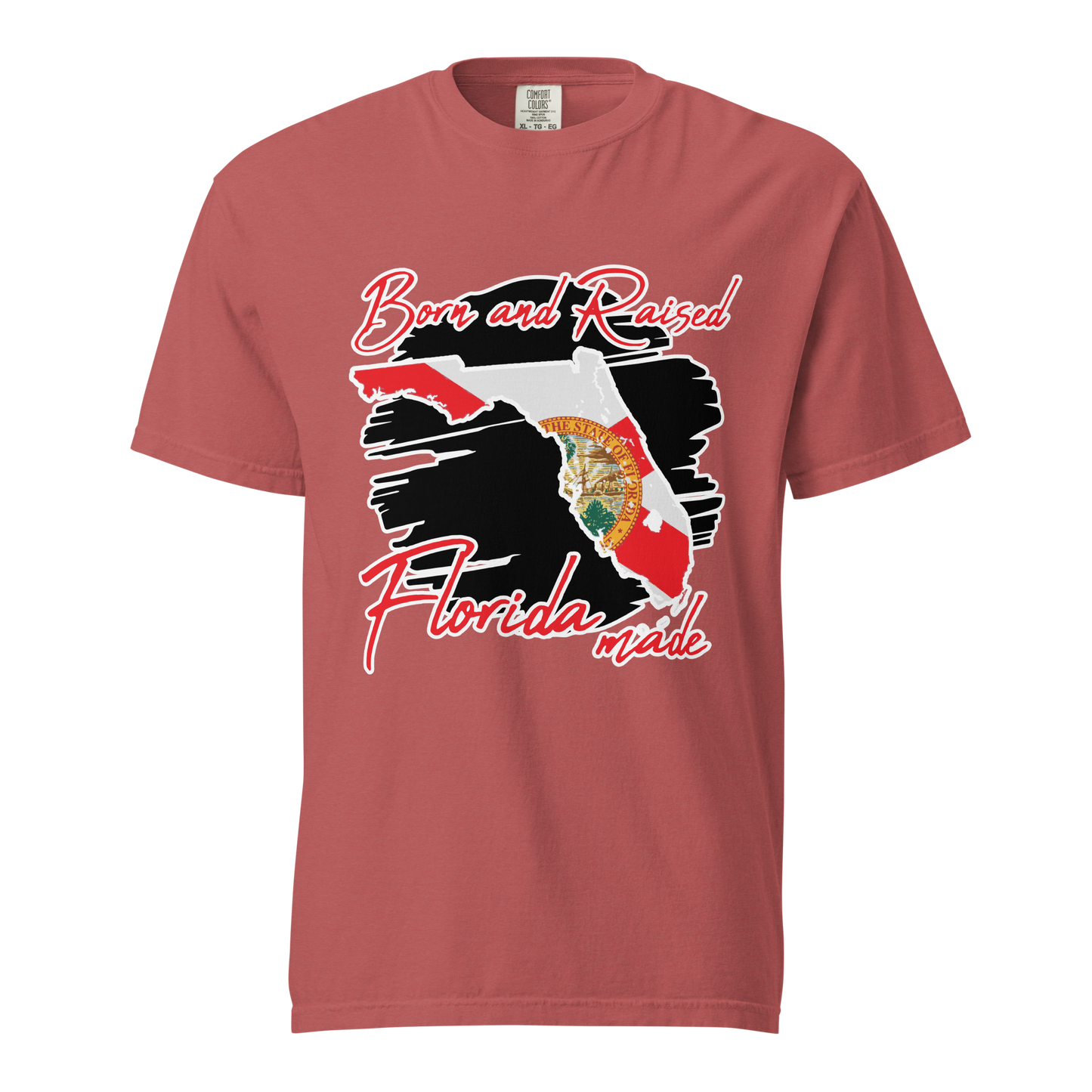 ${Florida State (Heavyweight t-shirt)} ${USA Love Florida State Unisex Garment-dyed t-shirt} ${xadaprints.com} ${XADA PRINTS