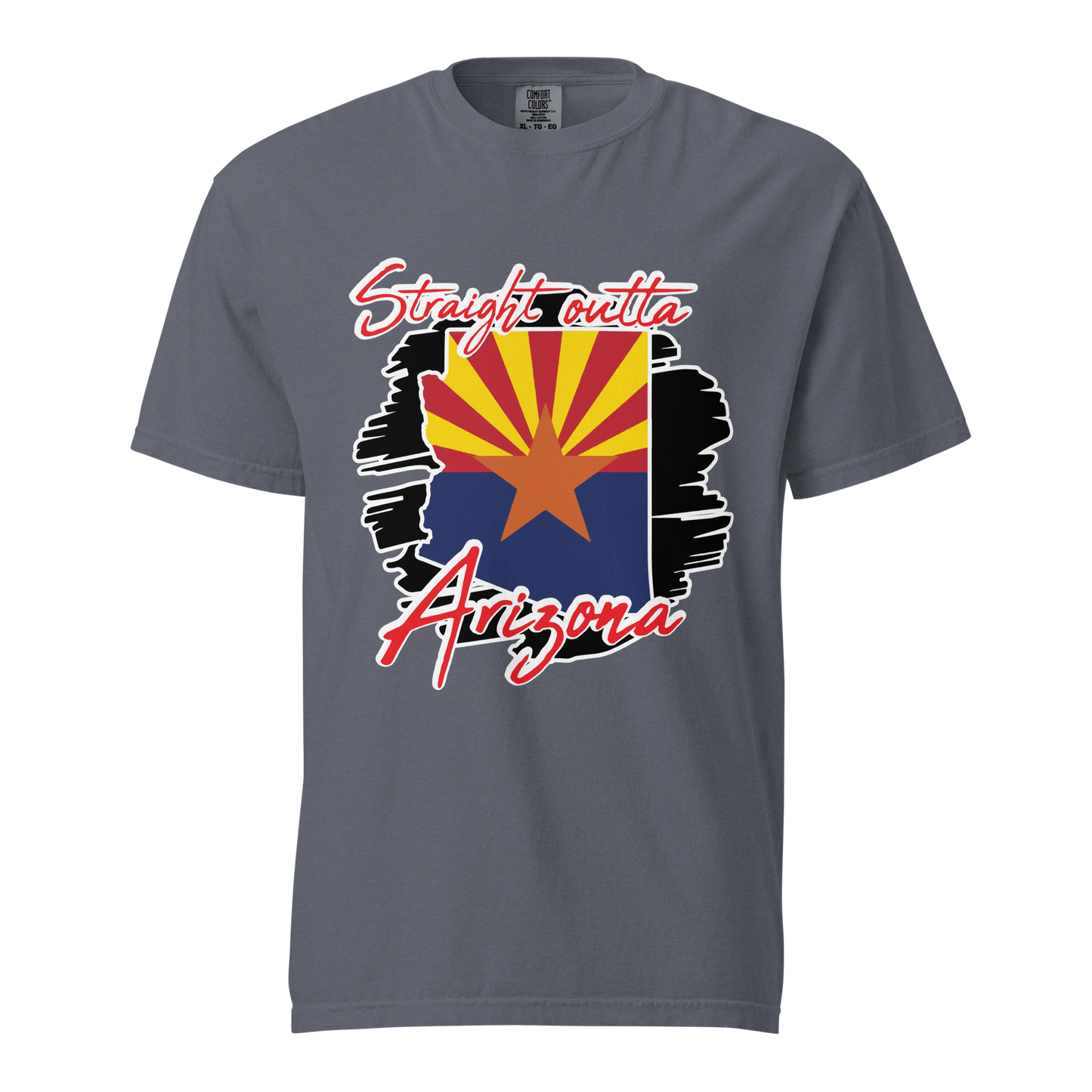 ${Arizona State (Heavyweight t-shirt)} ${USA Love Arizona State Unisex Garment-dyed t-shirt} ${xadaprints.com} ${XADA PRINTS