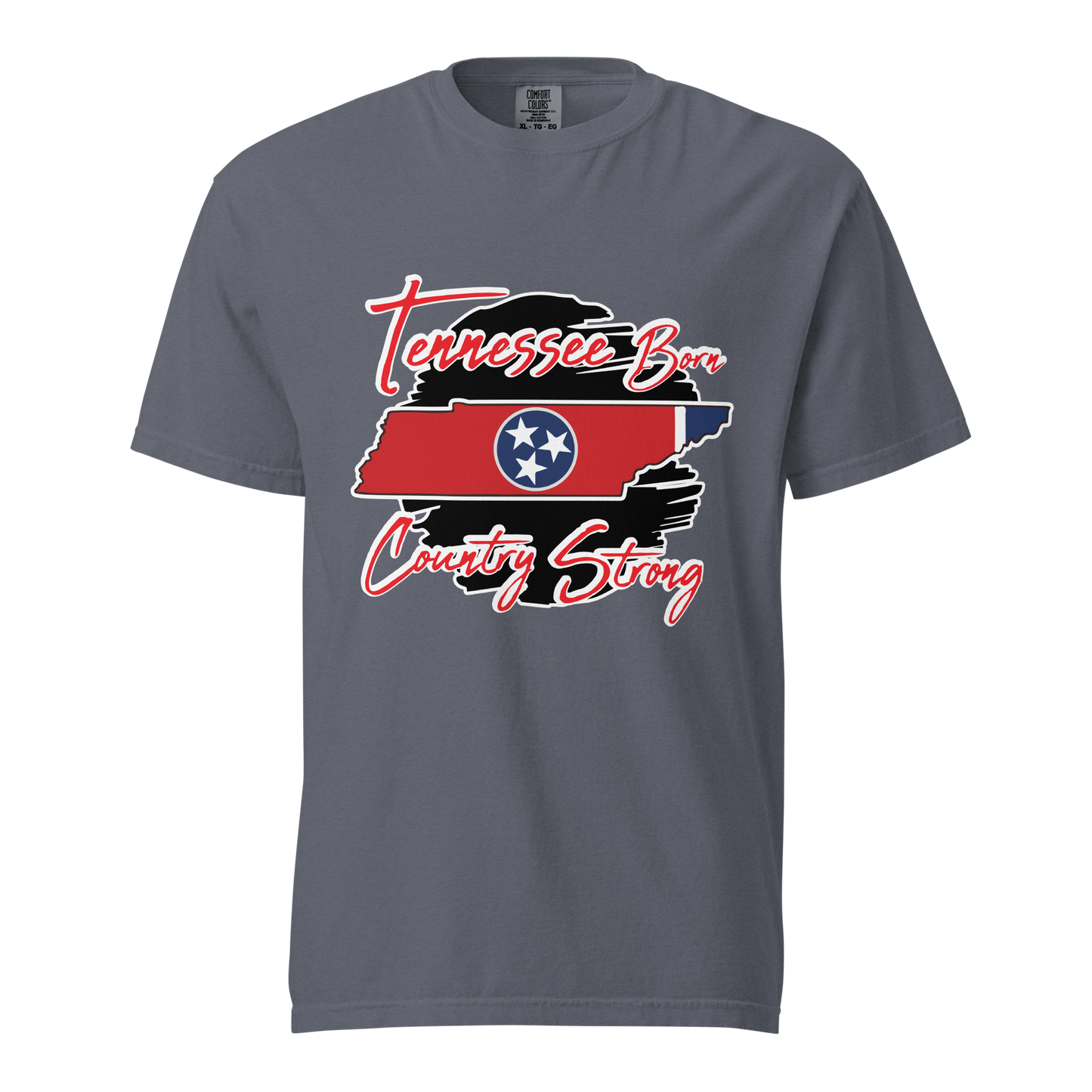 ${Tennessee State (Heavyweight t-shirt)} ${USA Love Tennessee State Unisex Garment-dyed t-shirt} ${xadaprints.com} ${XADA PRINTS