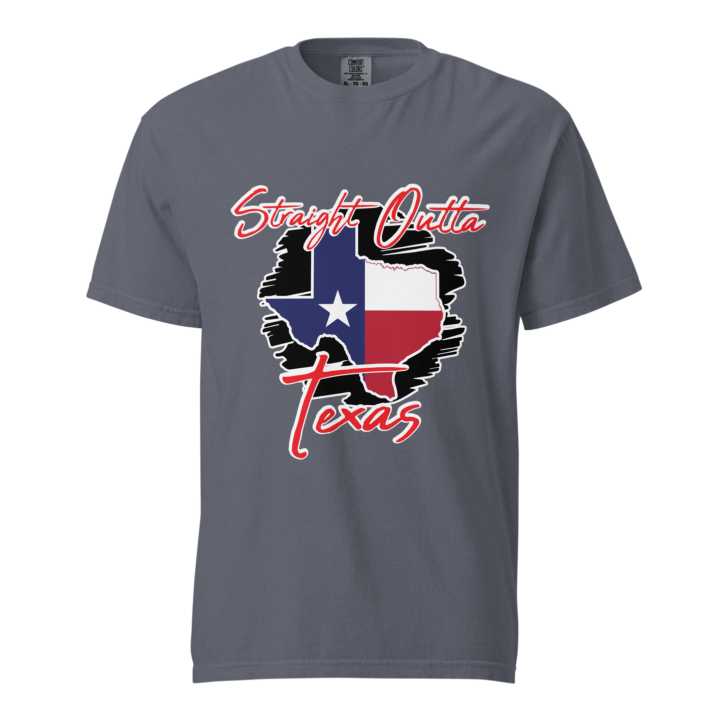 ${Texas State (Heavyweight t-shirt)} ${USA Love Texas State Unisex Garment-dyed t-shirt} ${xadaprints.com} ${XADA PRINTS