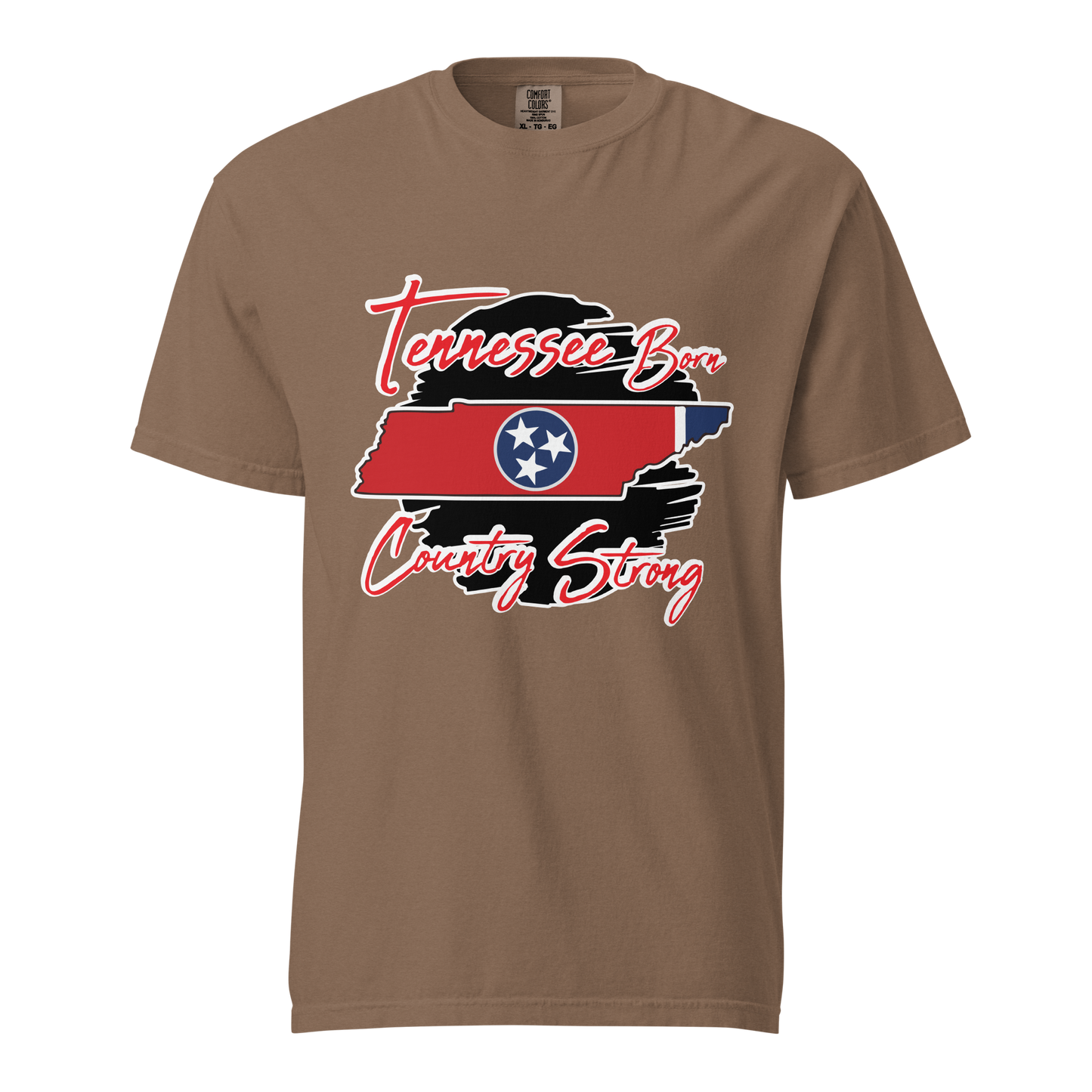 ${Tennessee State (Heavyweight t-shirt)} ${USA Love Tennessee State Unisex Garment-dyed t-shirt} ${xadaprints.com} ${XADA PRINTS