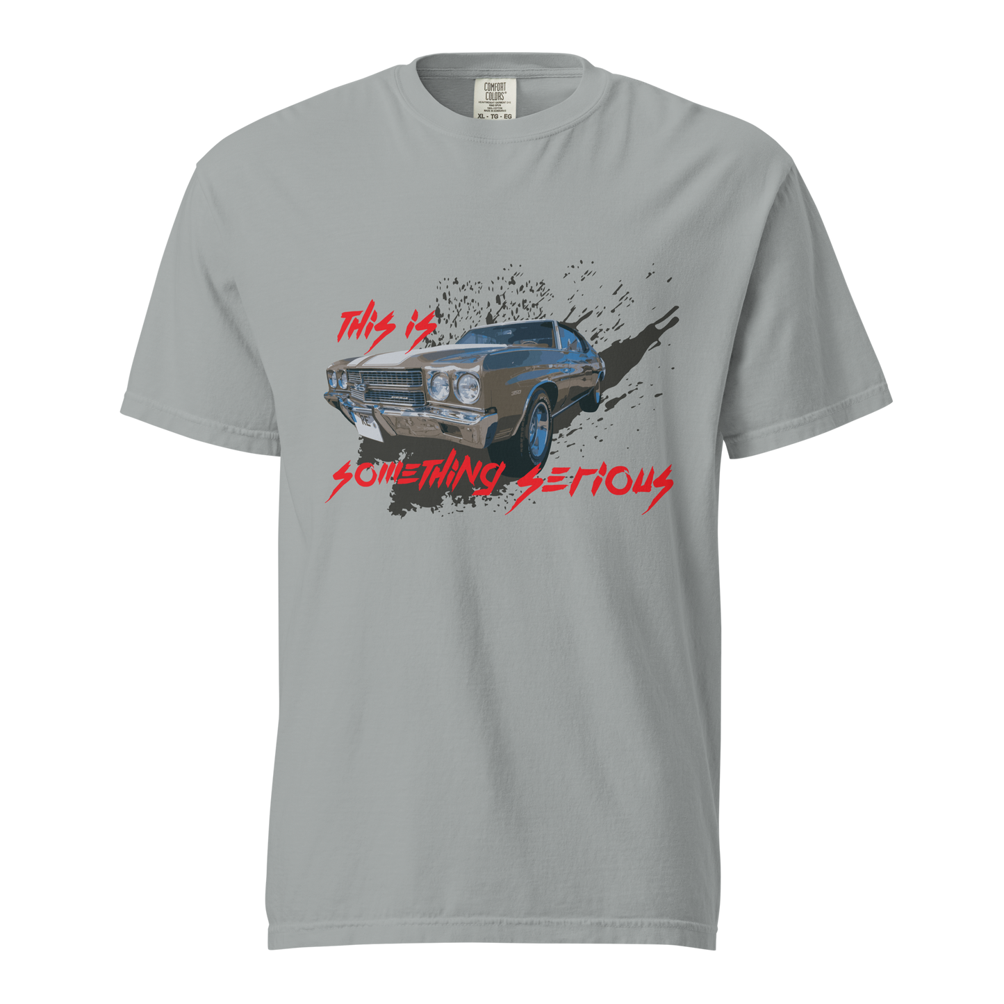 ${Chevy Chevelle (Heavyweight t-shirt)} ${Muscle Car Chevy Chevelle Unisex (Heavyweight t-shirt)} ${xadaprints.com} ${XADA PRINTS}