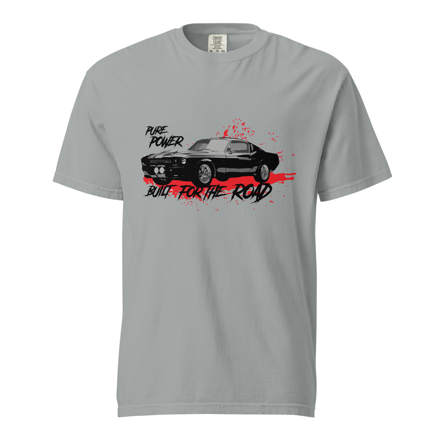 ${Ford Mustang (Heavyweight t-shirt)} ${Muscle Car Ford Mustang Unisex (Heavyweight t-shirt)} ${xadaprints.com} ${XADA PRINTS}
