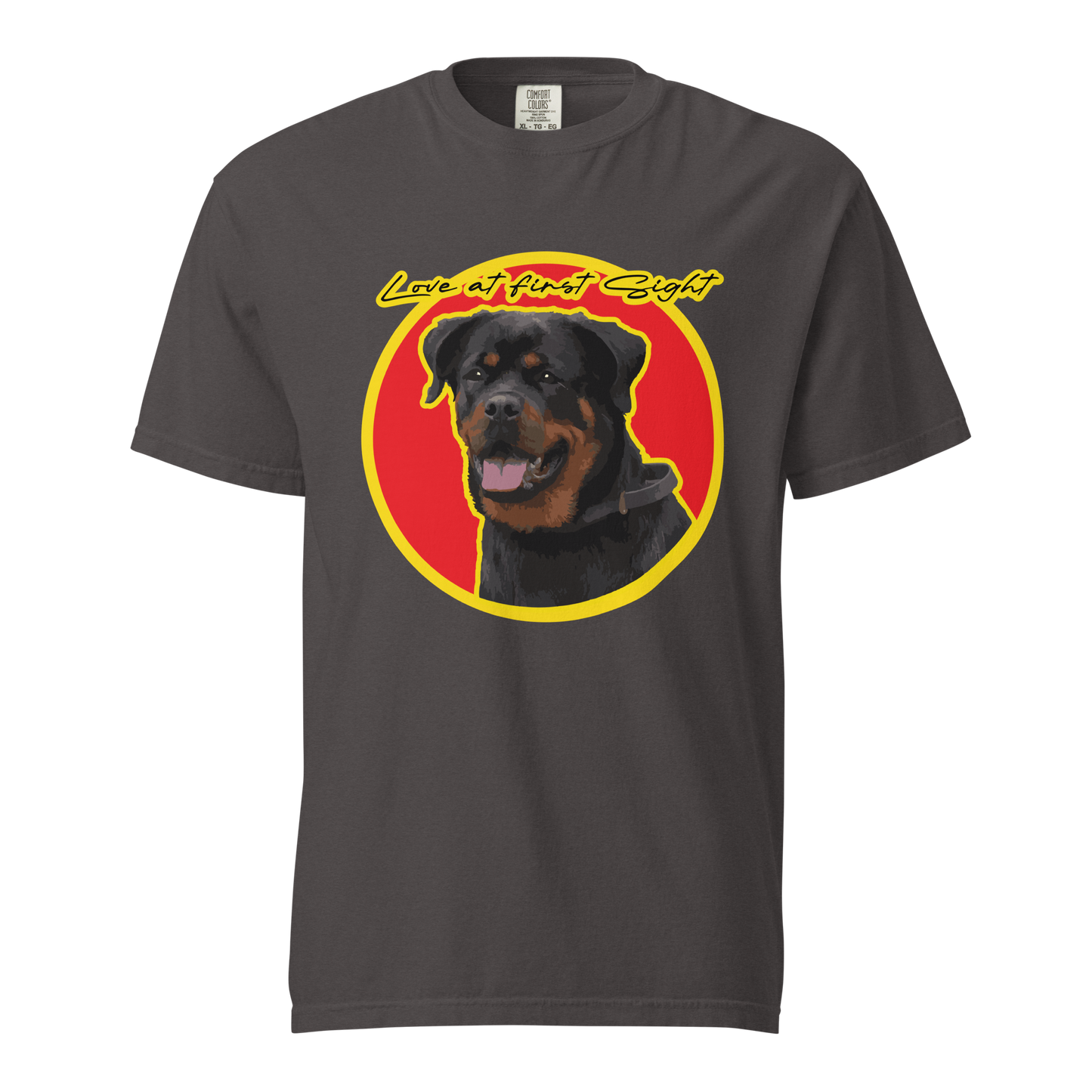 ${Rottweiler (Heavyweight t-shirt)} ${Pet Lovers Rottweiler Unisex (Heavyweight t-shirt)} ${xadaprints.com} ${XADA PRINTS}