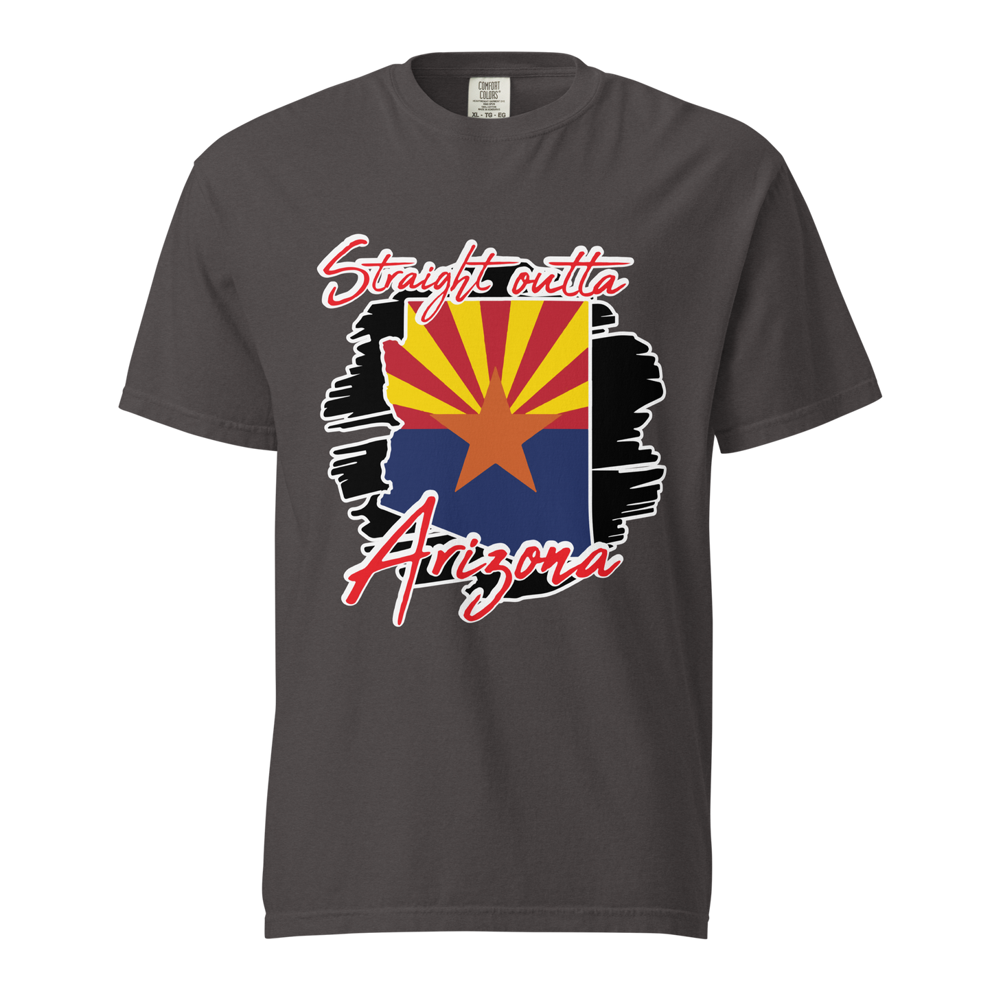 ${Arizona State (Heavyweight t-shirt)} ${USA Love Arizona State Unisex Garment-dyed t-shirt} ${xadaprints.com} ${XADA PRINTS