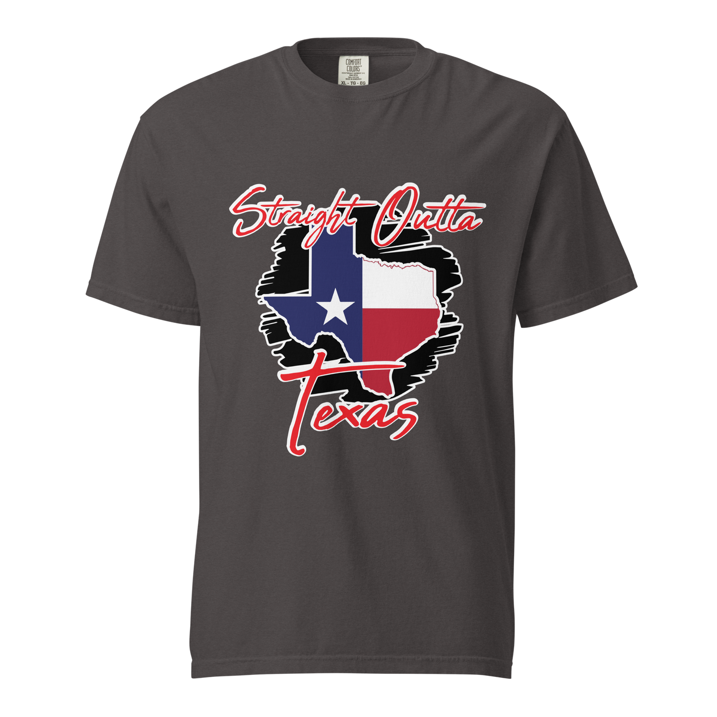 ${Texas State (Heavyweight t-shirt)} ${USA Love Texas State Unisex Garment-dyed t-shirt} ${xadaprints.com} ${XADA PRINTS