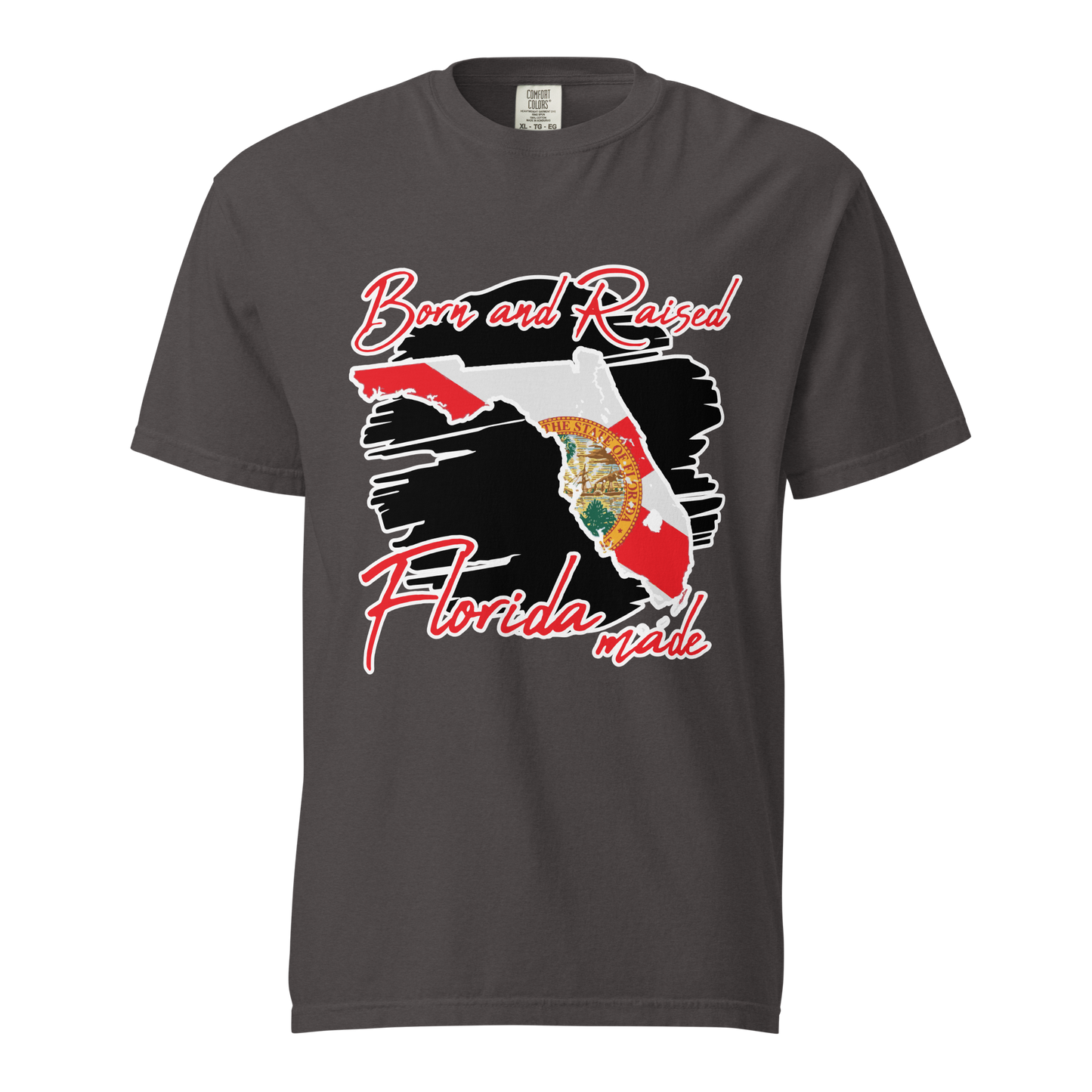 ${Florida State (Heavyweight t-shirt)} ${USA Love Florida State Unisex Garment-dyed t-shirt} ${xadaprints.com} ${XADA PRINTS