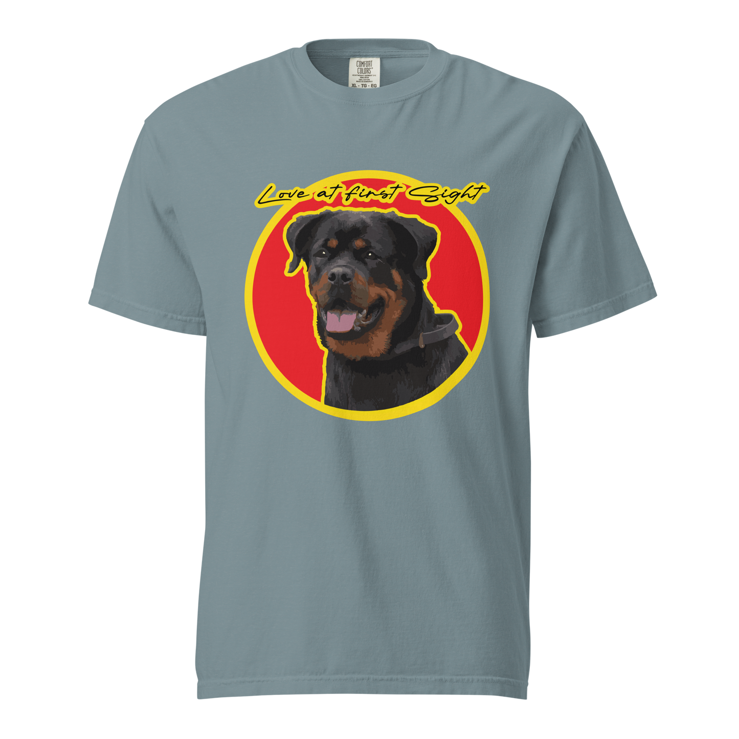 ${Rottweiler (Heavyweight t-shirt)} ${Pet Lovers Rottweiler Unisex (Heavyweight t-shirt)} ${xadaprints.com} ${XADA PRINTS}