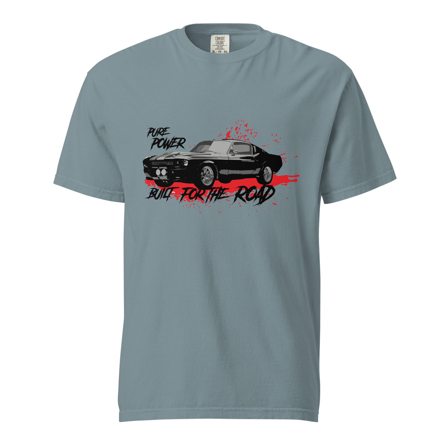${Ford Mustang (Heavyweight t-shirt)} ${Muscle Car Ford Mustang Unisex (Heavyweight t-shirt)} ${xadaprints.com} ${XADA PRINTS}