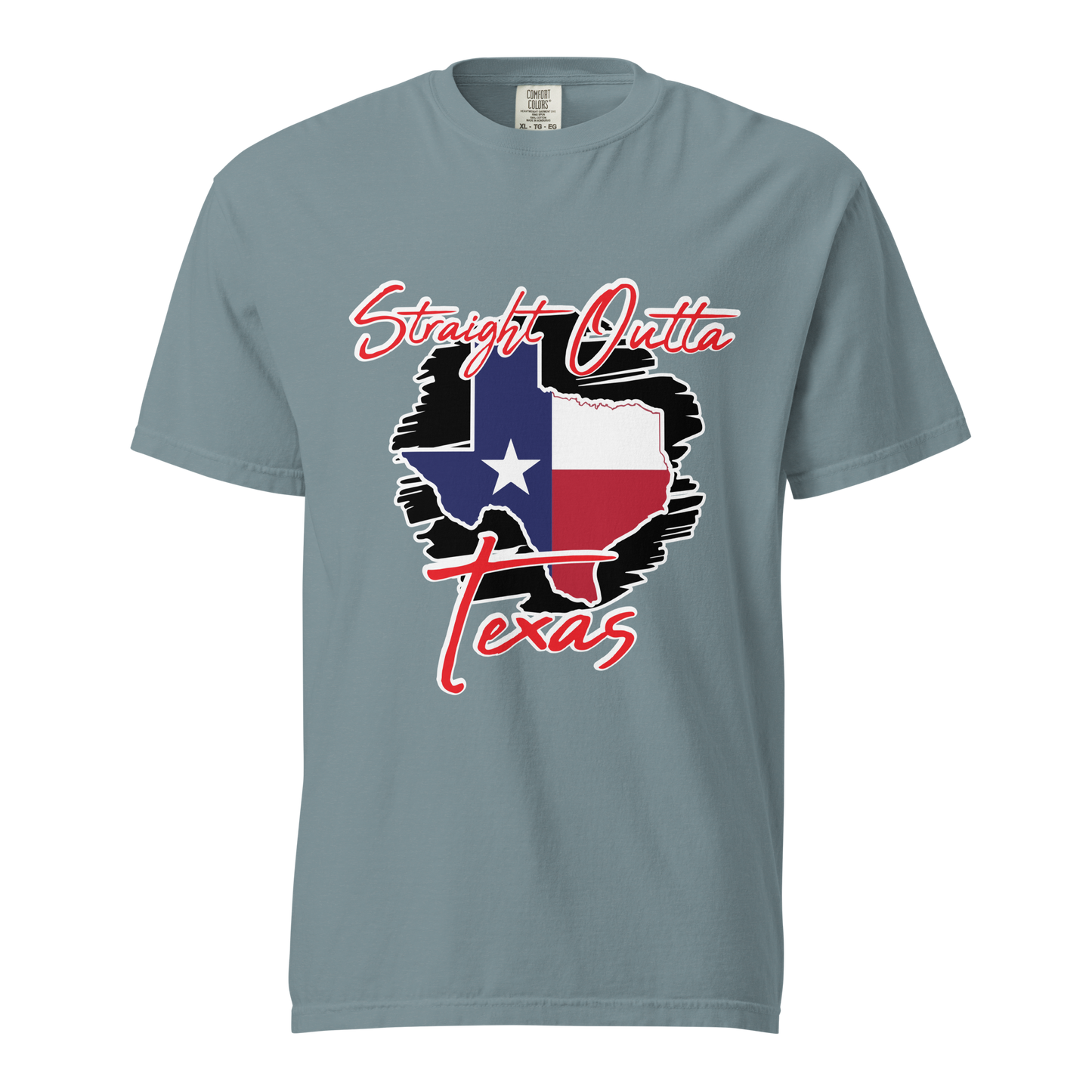 ${Texas State (Heavyweight t-shirt)} ${USA Love Texas State Unisex Garment-dyed t-shirt} ${xadaprints.com} ${XADA PRINTS