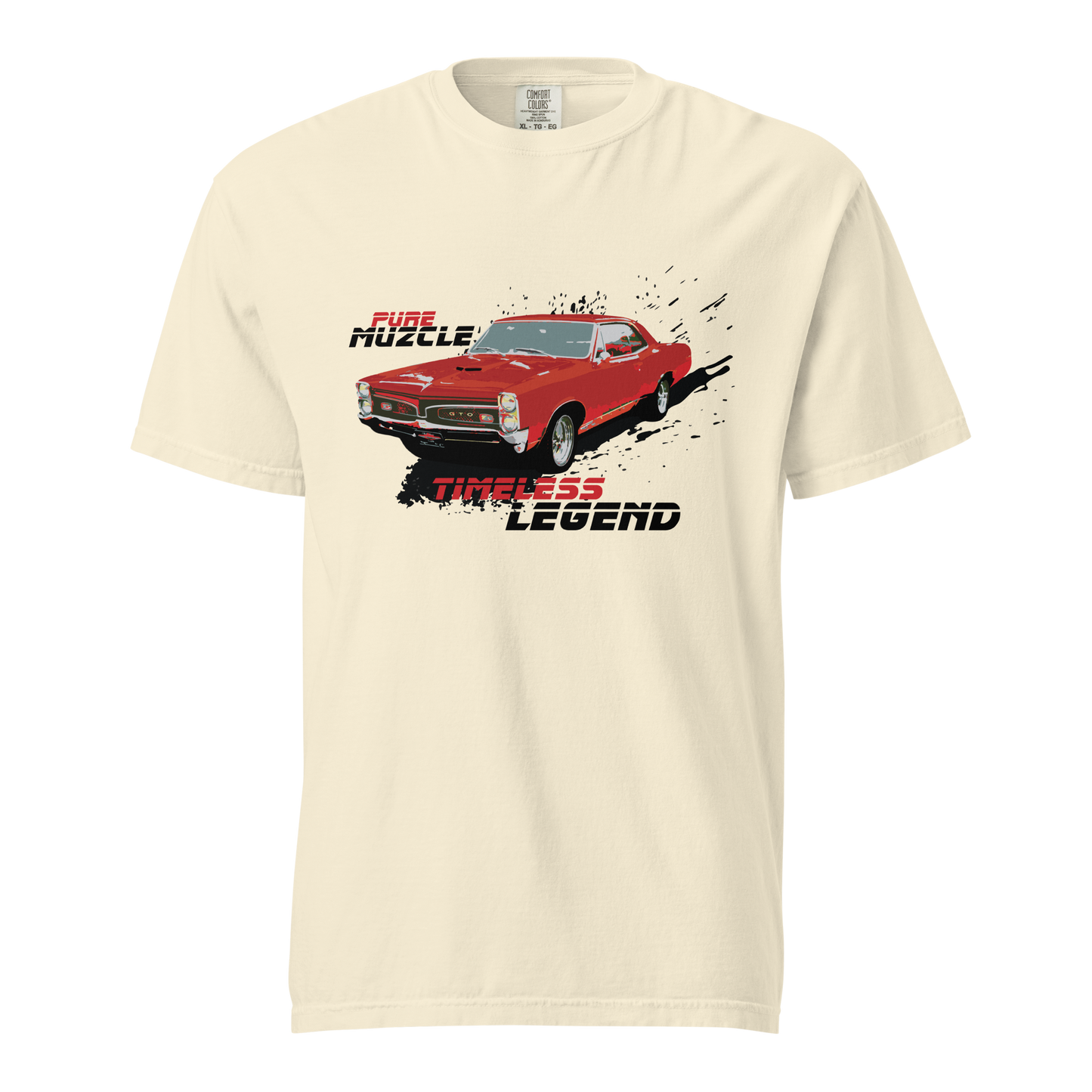 ${Pontiac GTO (Heavyweight t-shirt)} ${Muscle Car Pontiac GTO Unisex (Heavyweight t-shirt)} ${xadaprints.com} ${XADA PRINTS}
