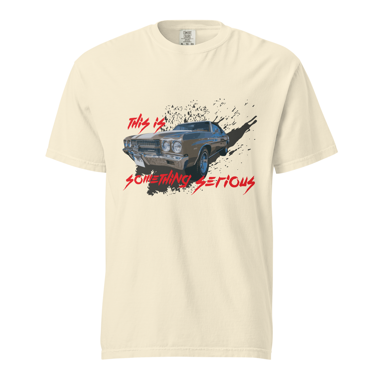 ${Chevy Chevelle (Heavyweight t-shirt)} ${Muscle Car Chevy Chevelle Unisex (Heavyweight t-shirt)} ${xadaprints.com} ${XADA PRINTS}