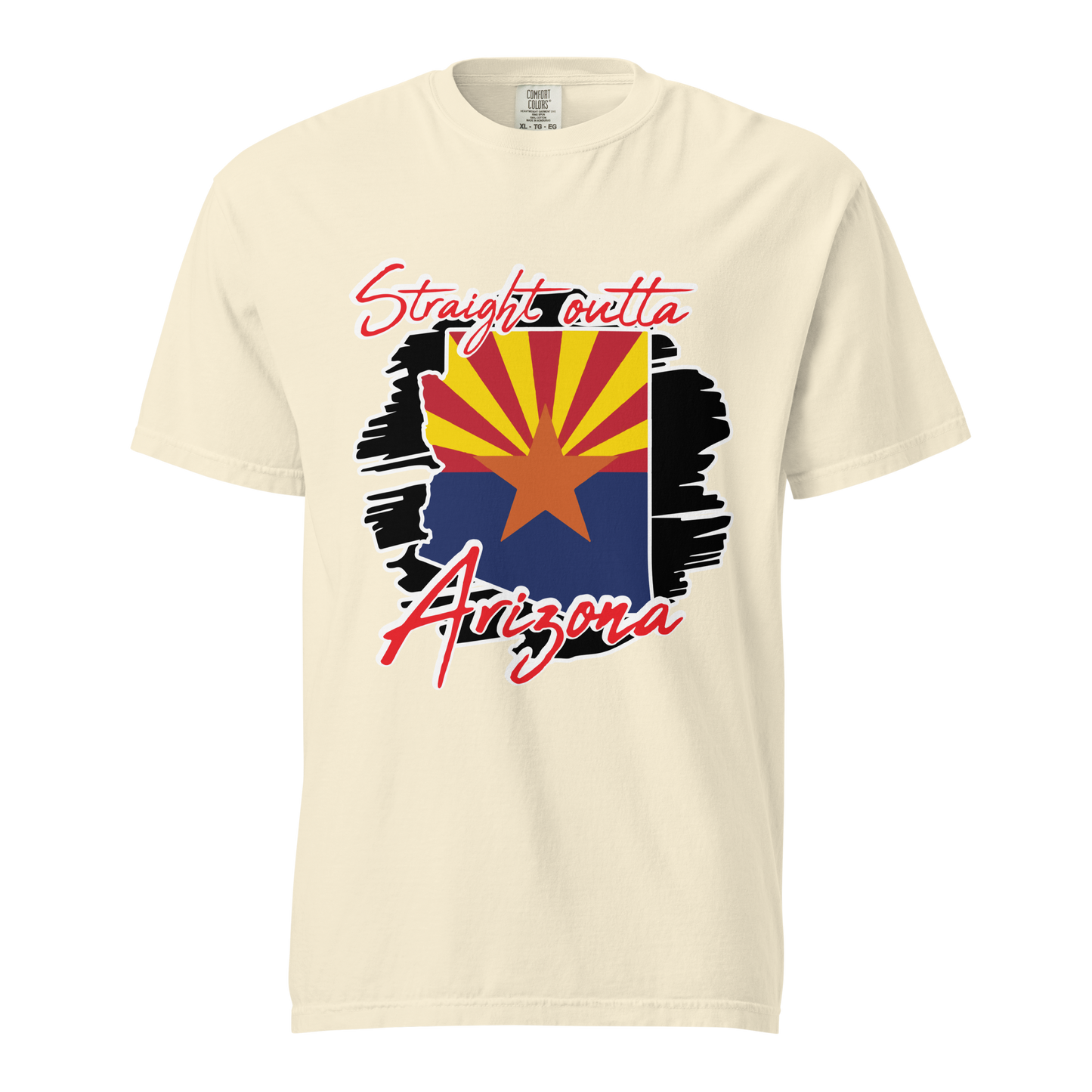 ${Arizona State (Heavyweight t-shirt)} ${USA Love Arizona State Unisex Garment-dyed t-shirt} ${xadaprints.com} ${XADA PRINTS