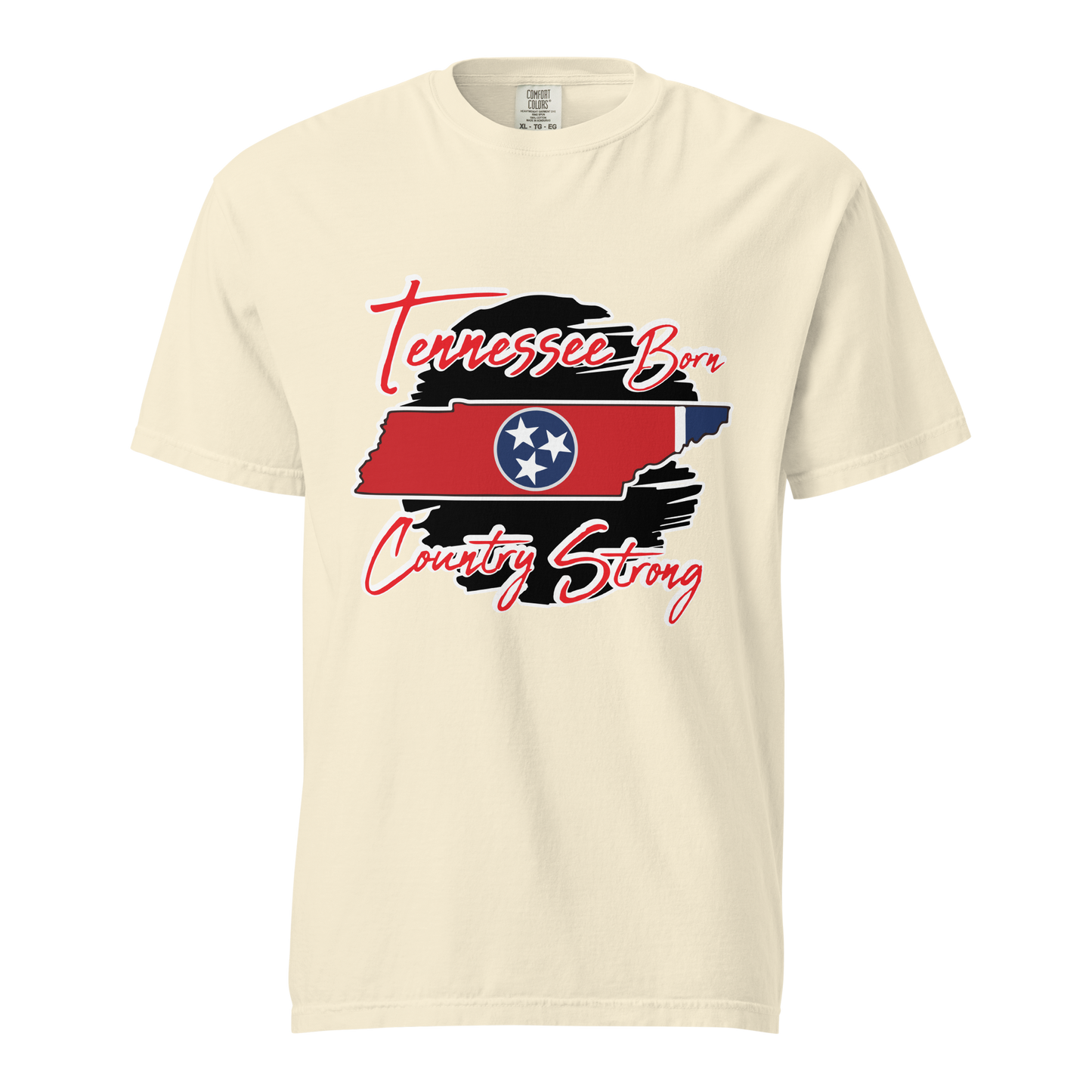 ${Tennessee State (Heavyweight t-shirt)} ${USA Love Tennessee State Unisex Garment-dyed t-shirt} ${xadaprints.com} ${XADA PRINTS