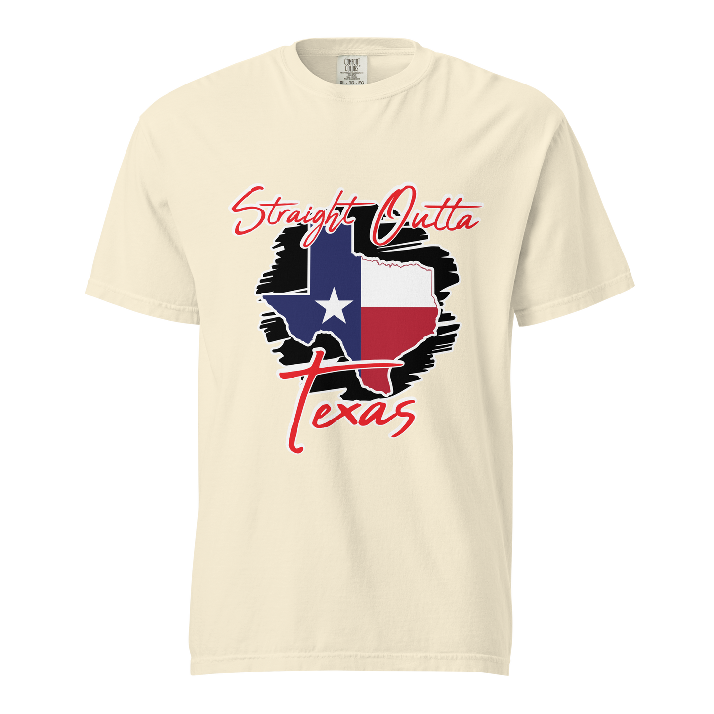 ${Texas State (Heavyweight t-shirt)} ${USA Love Texas State Unisex Garment-dyed t-shirt} ${xadaprints.com} ${XADA PRINTS